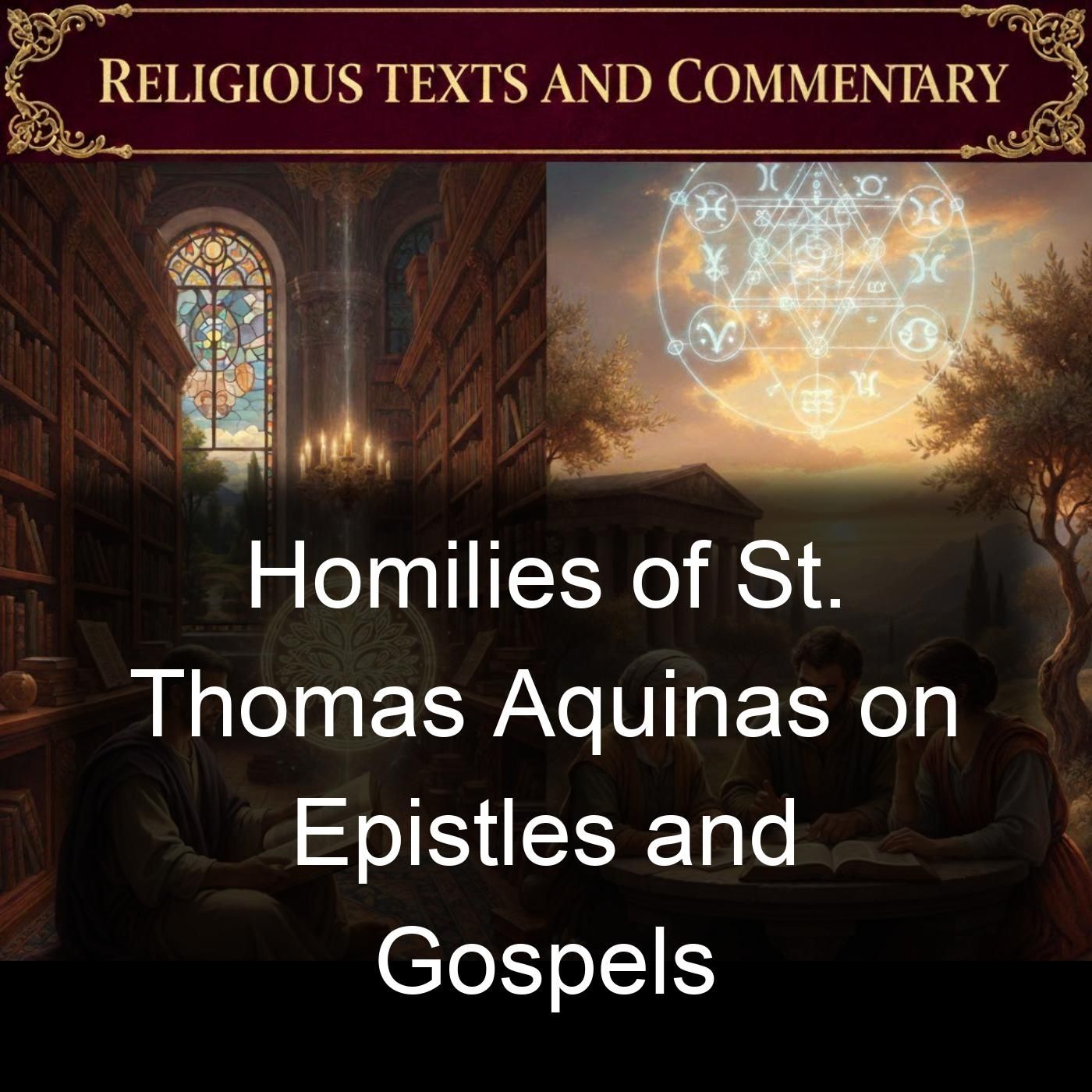 Homilies of St. Thomas Aquinas on Epistles and Gospels cover art