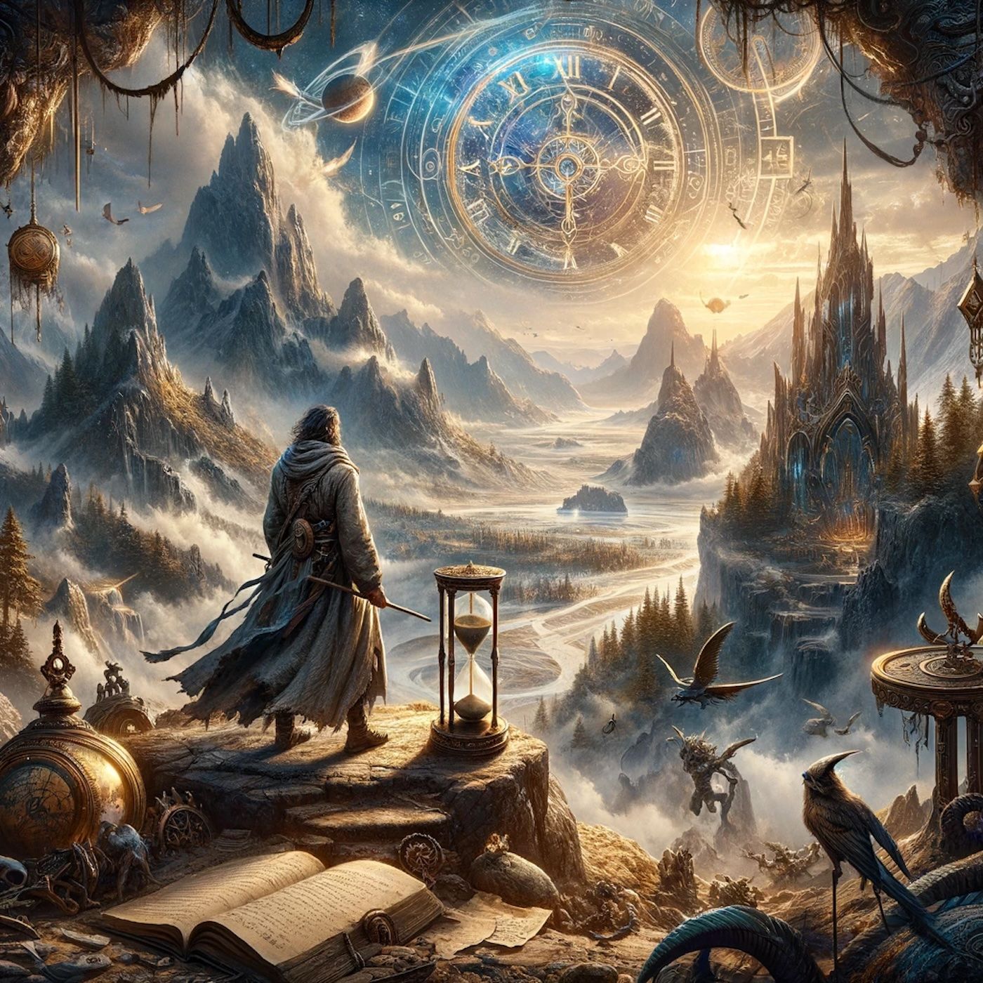 "All we have to decide is what to do with the time that is given us." episode artwork