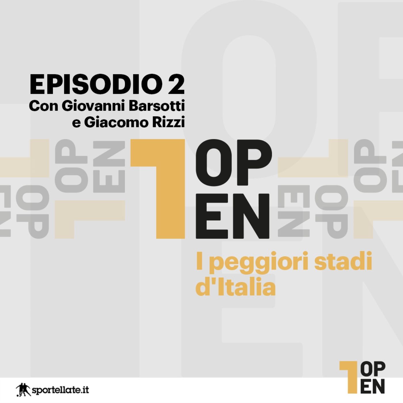 Episodio 2 - I peggiori stadi d'Italia (con Giovanni Barsotti e Giacomo Rizzi) episode artwork