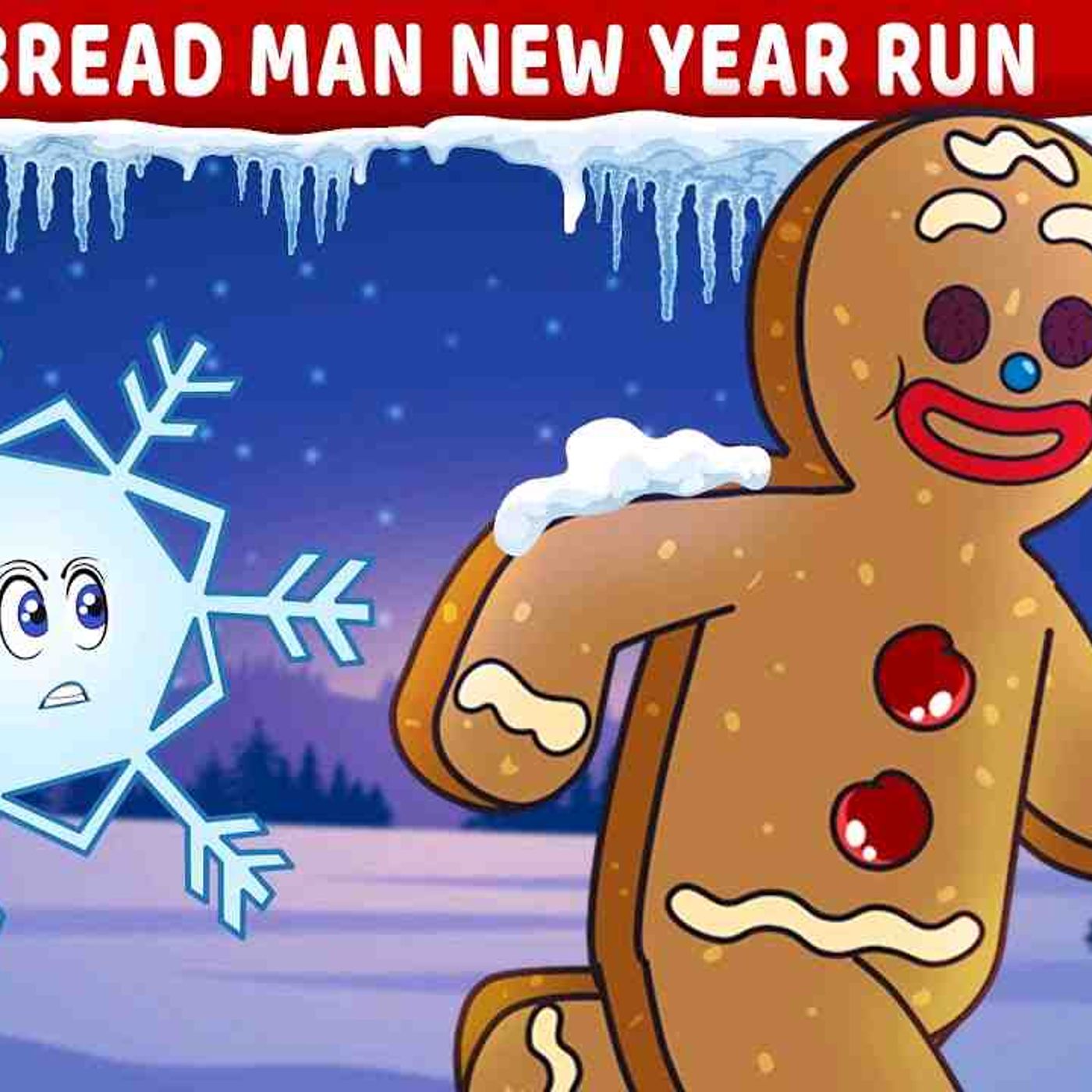 Gingerbread Man New Year Run _ Bedtime Stories for Kids in English _ Fairy Tales episode artwork