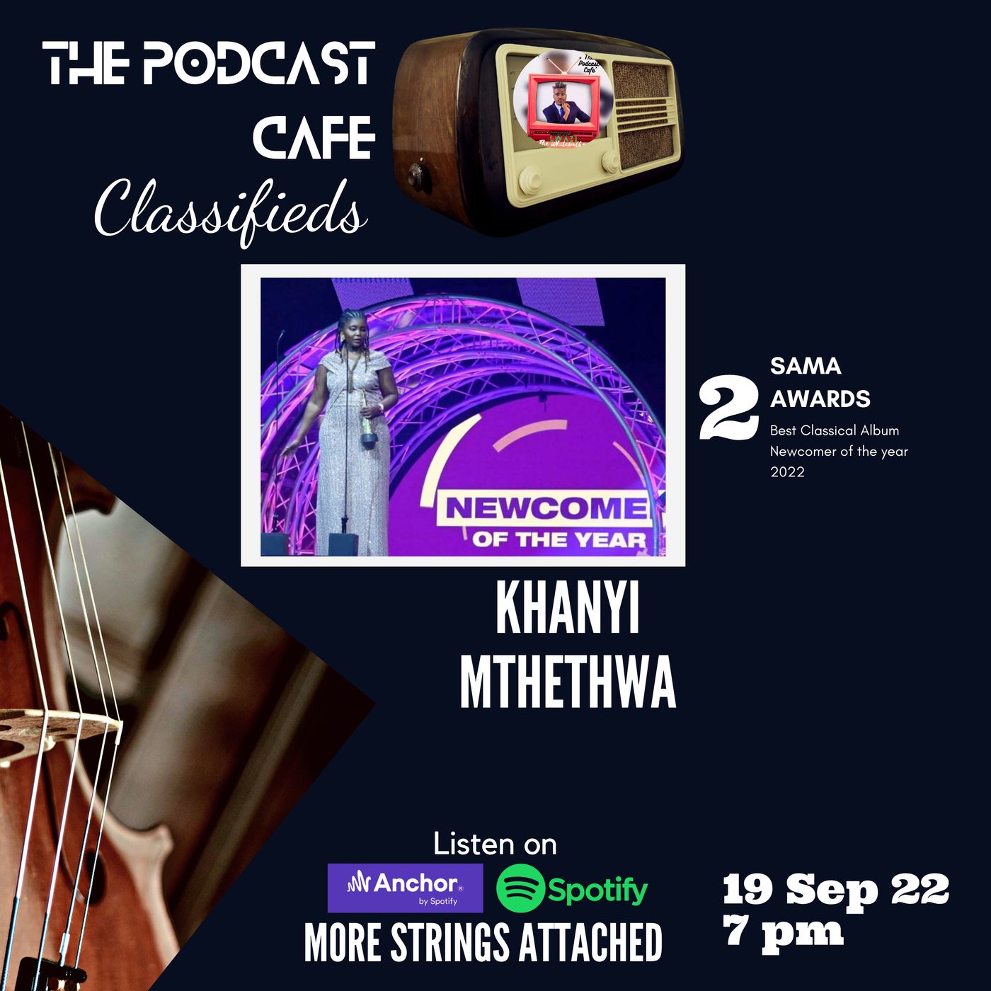 The Podcast Cafe Classifieds with Lwazi Ka Manqele
