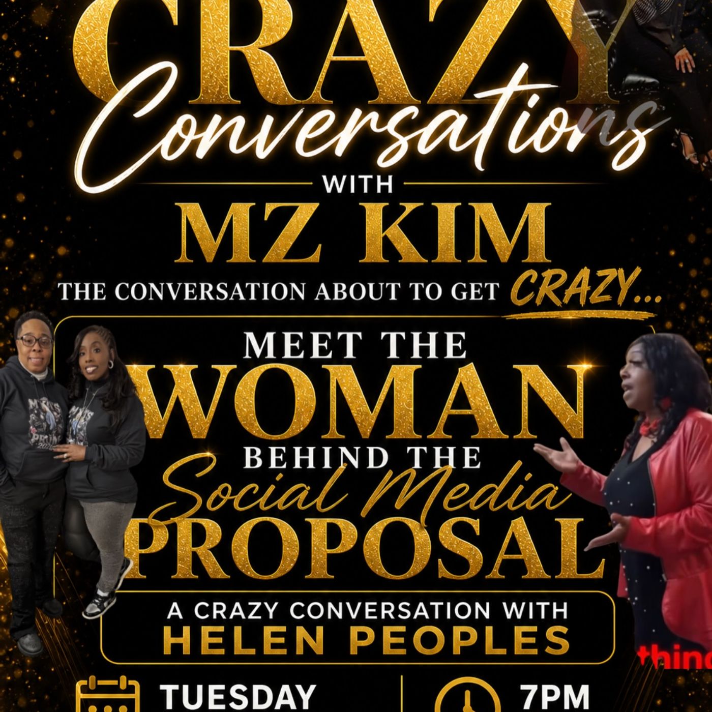 Helen Peoples/Crazy Conversations PodcastWe’re asking the real questions: Should women propose? episode artwork
