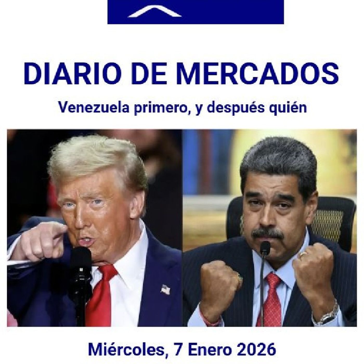 PODCAST en abierto DIARIO DE MERCADOS Miércoles 7 Enero 2026