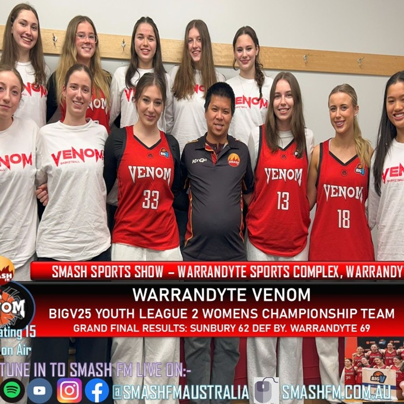SSS15THYR: Warrandyte Venom BigV25 YL2W Championship Interviews 140825