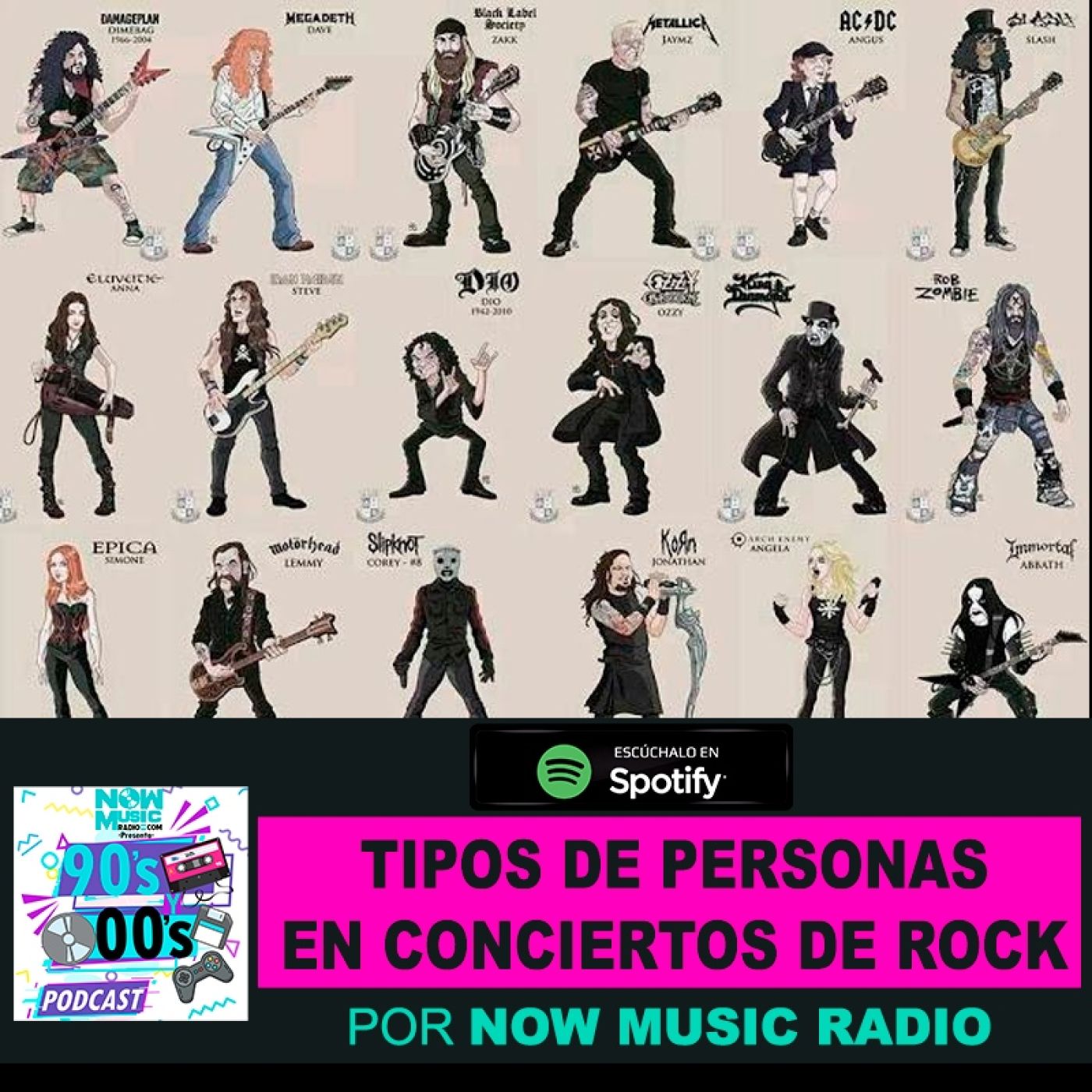 Quizz: Tipos de personas en conciertos de rock episode artwork