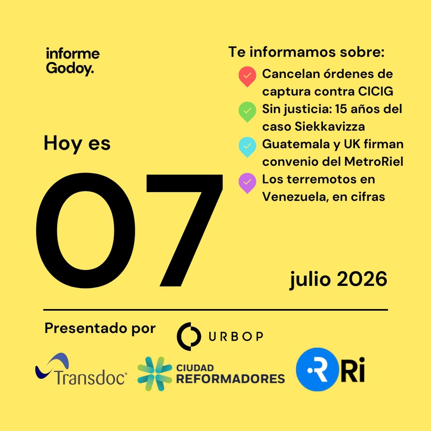07 de julio 2026 episode artwork
