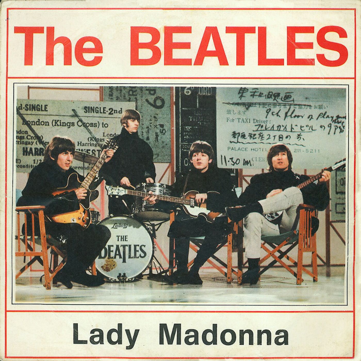 El Club de Los Beatles: Se comenzó a grabar "Lady Madonna" episode artwork