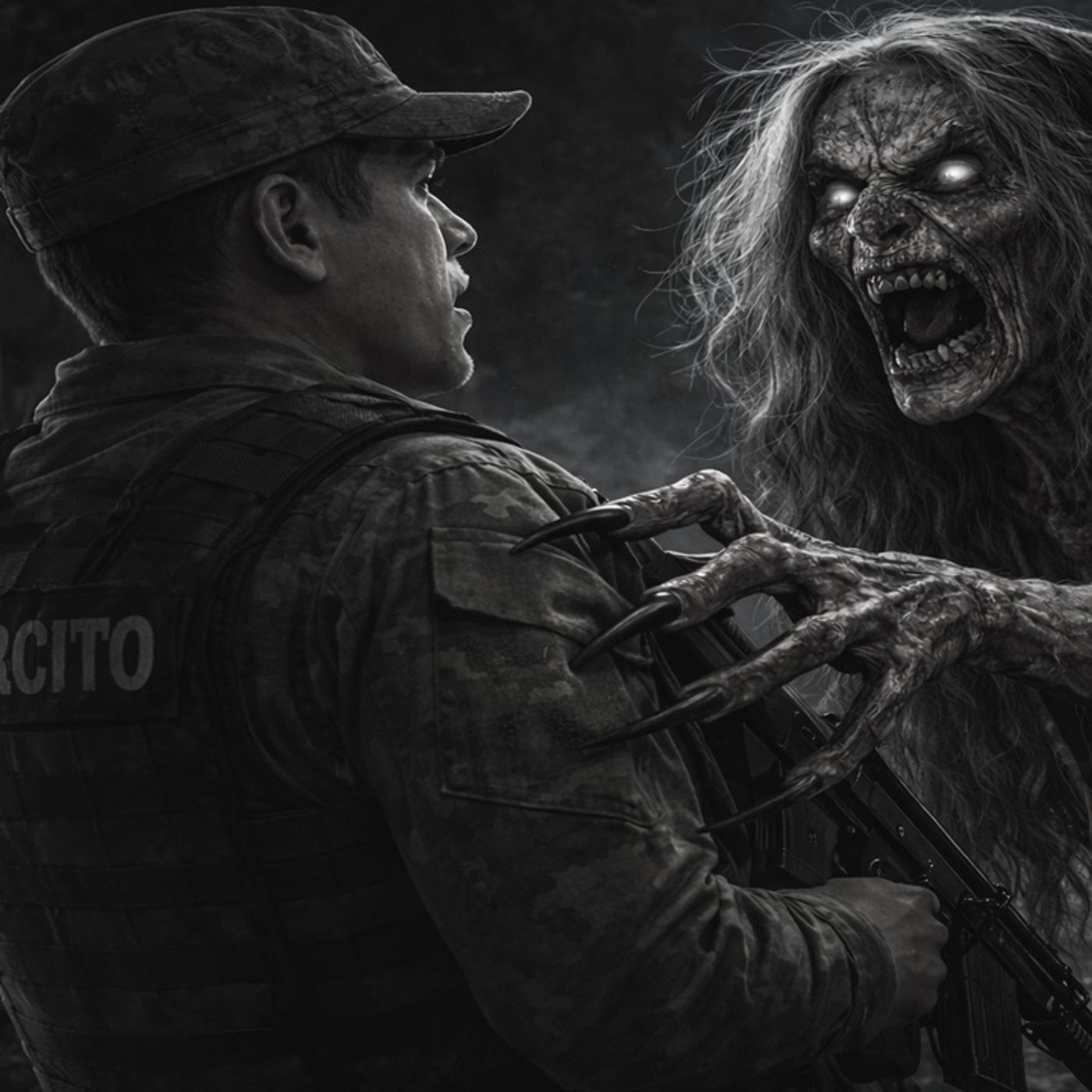 La BRUJA De La Garita: Drenaba La Vida De Los Militares En La carretera - Historias De Terror - REDE