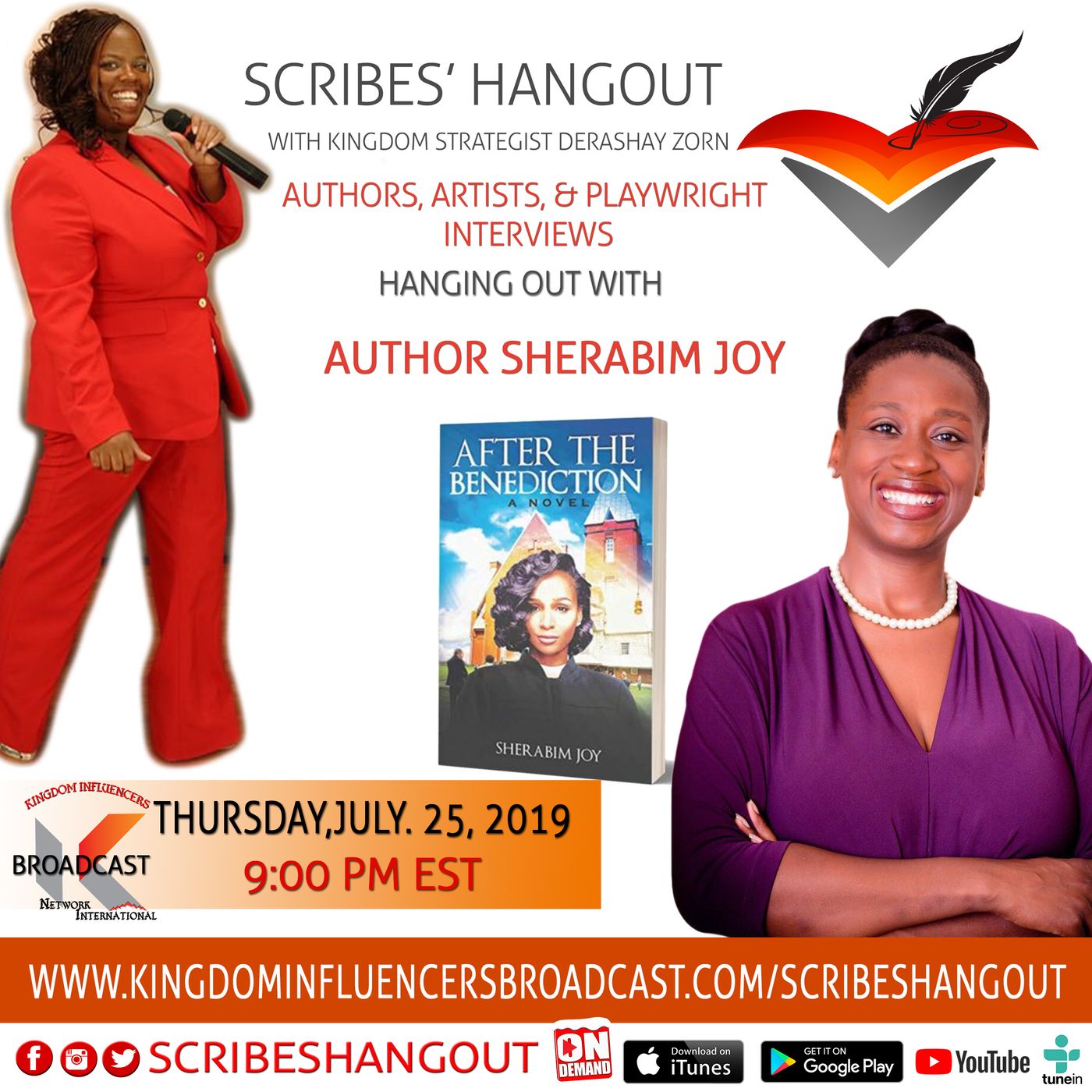 Scribes Hangout Welcomes Author Sherabim Joy