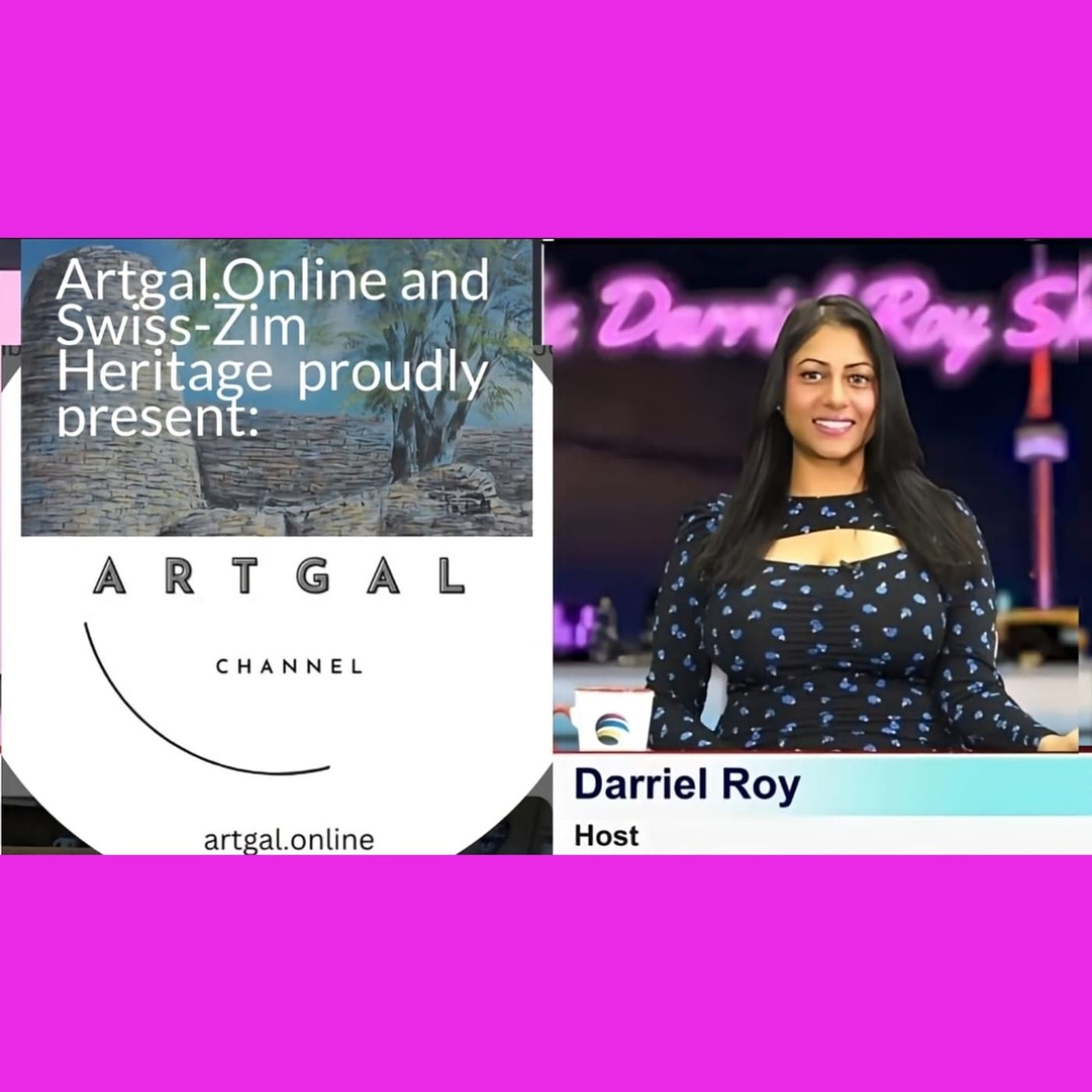 The Darriel Roy Show - Art Gal Artists, Barry Lungu, Tonderal Mujuru & Keith Zenda episode artwork