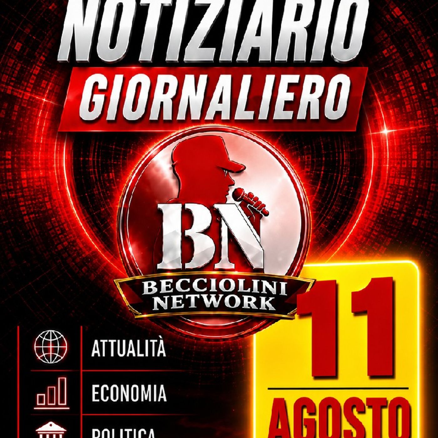 CAPIRE PRIMA DI CREDERE | Notiziario del mattino - del 11 AGOSTO 2026 episode artwork