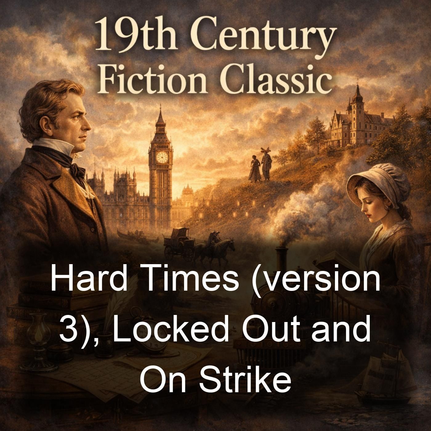 Hard Times (version 3), Locked Out and On Strike cover art
