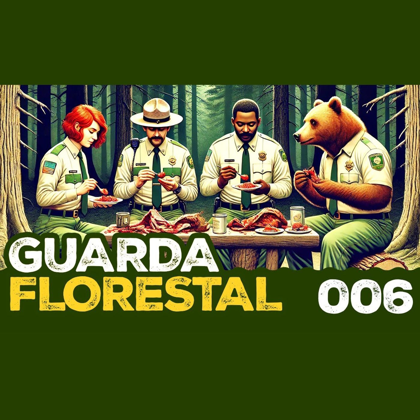OS ANIMAIS MAIS SABOROSOS DOS DESENHOS ANIMADOS - GUARDA FLORESTAL #006 thumbnail