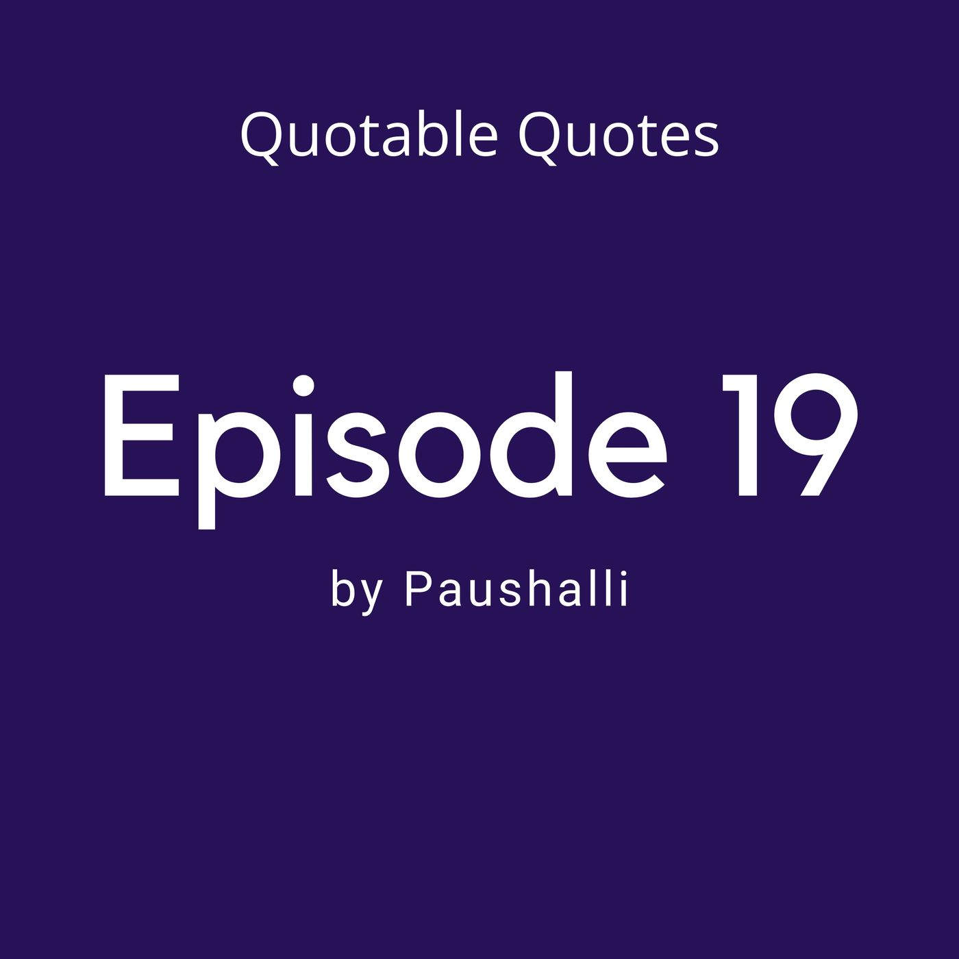 Episode 19
