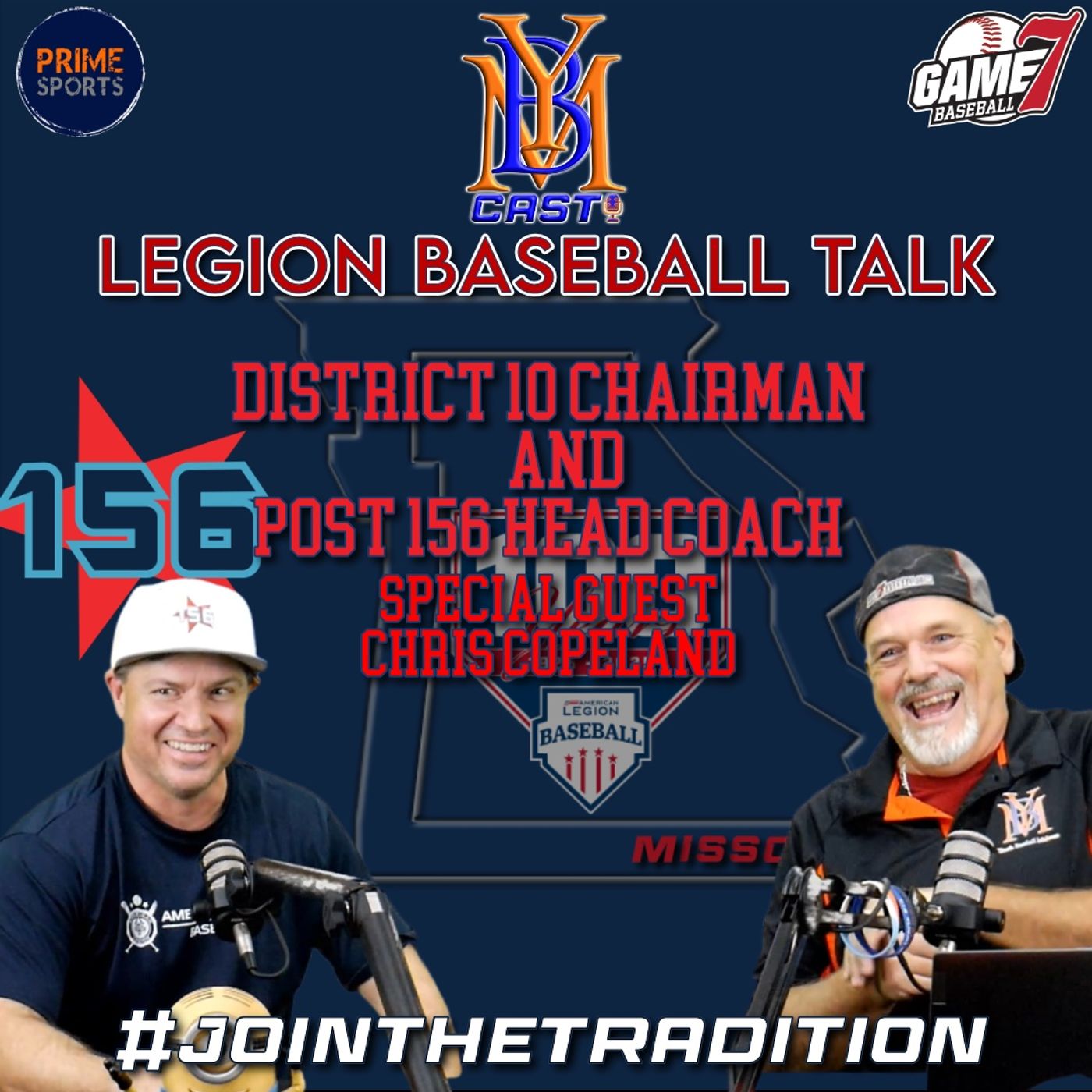 Legion Baseball Talk | District 10 Chairman & Post 156 Head Coach Chris Copeland | YBMcast episode artwork