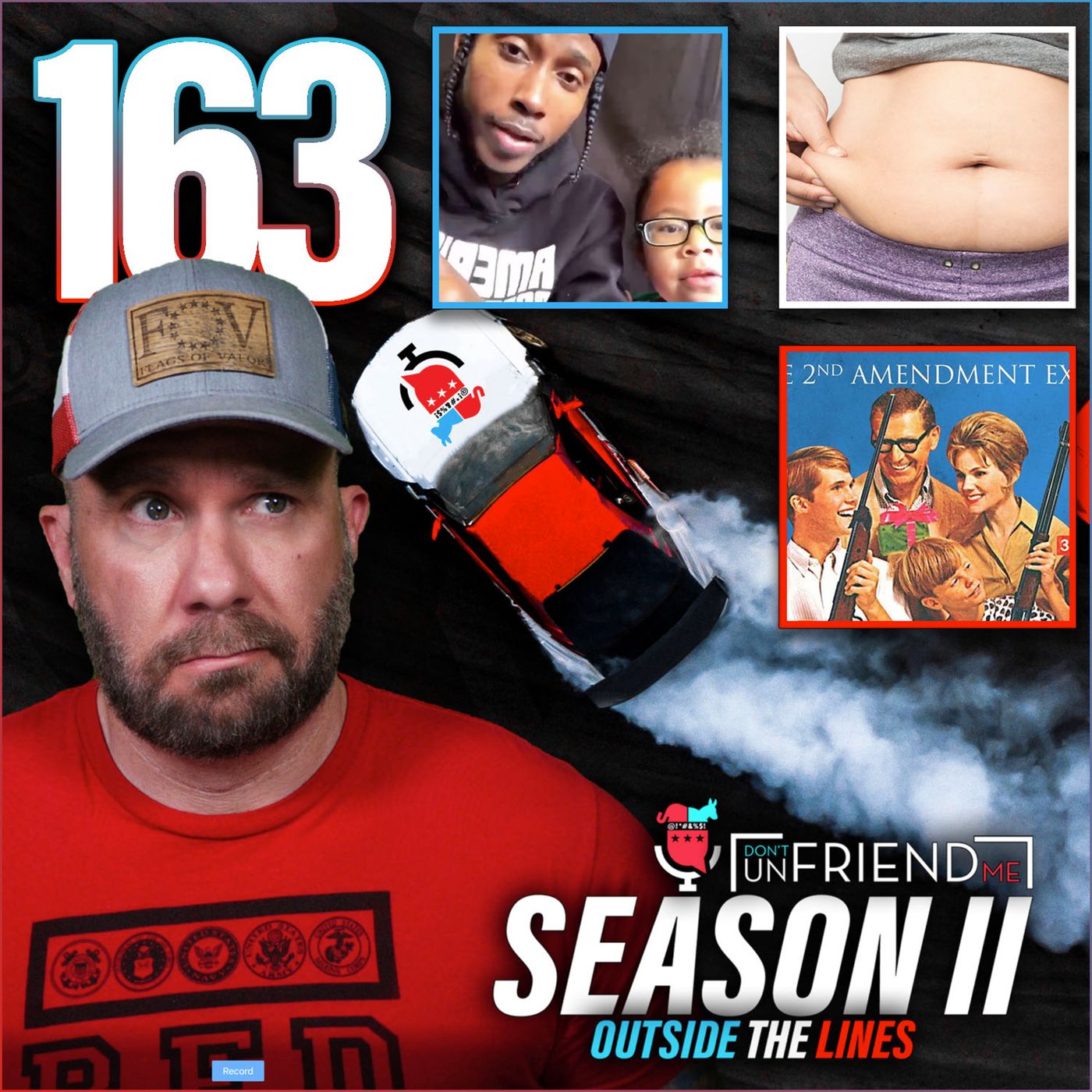 #163: How not to be fat. Gun and comma. Critical Race Theory. episode artwork