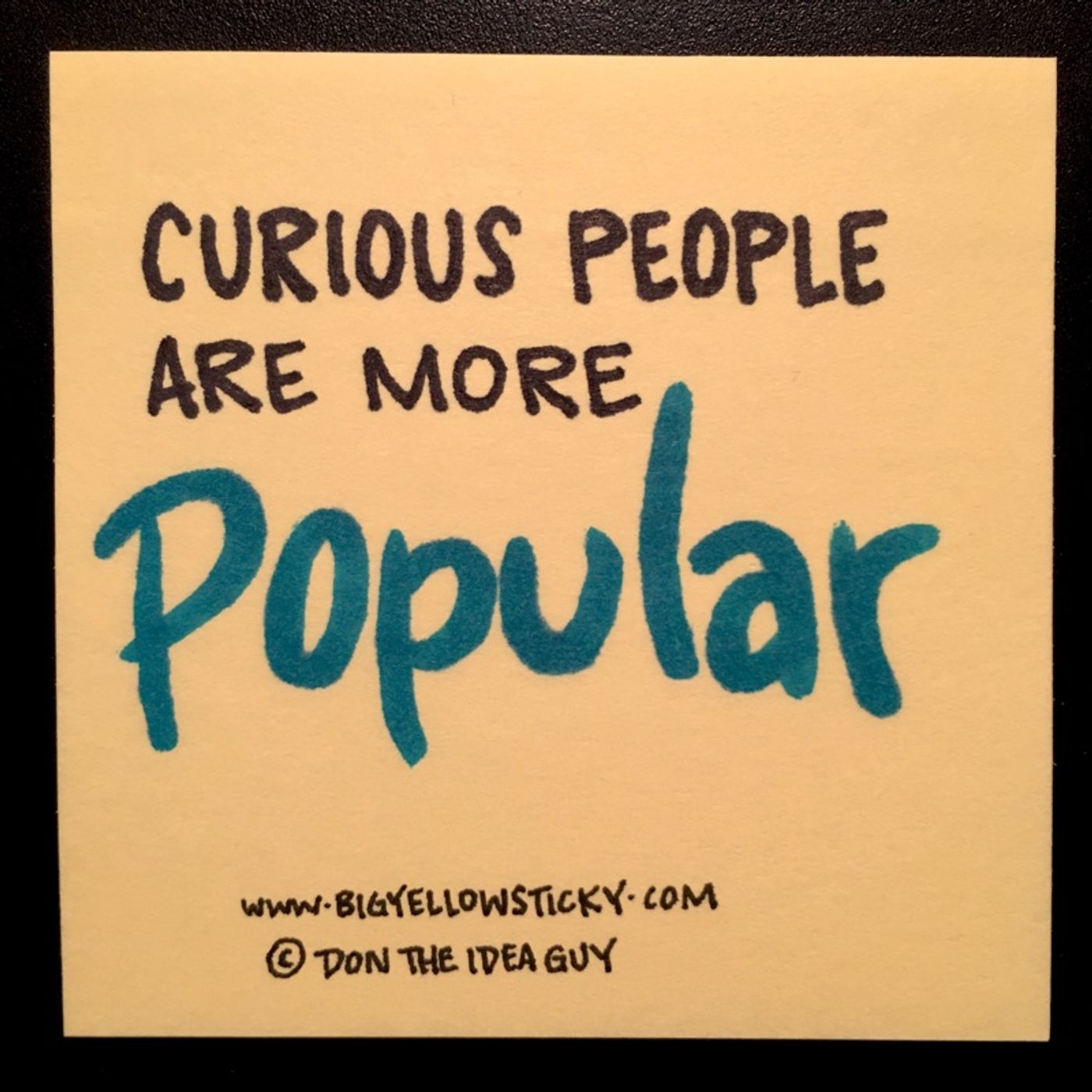 Curiously Popular : BYS 100
