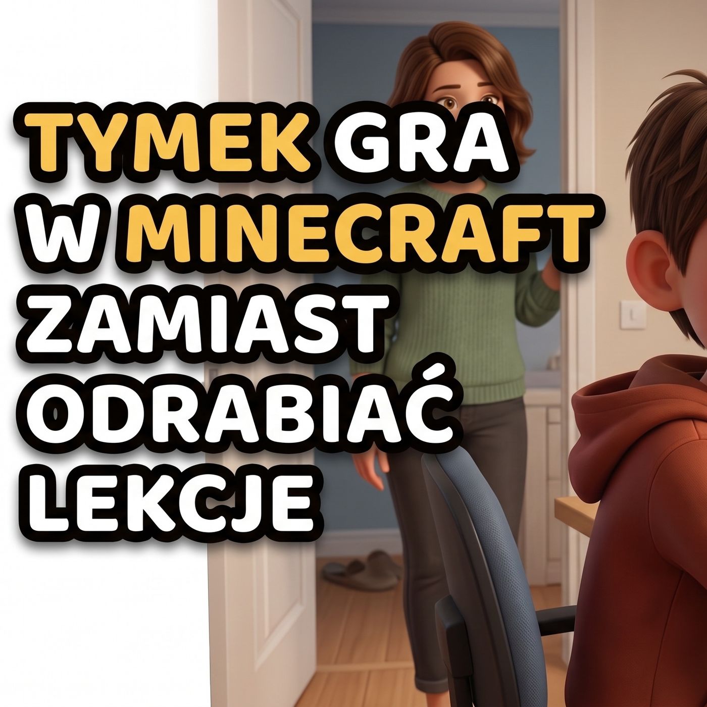 Tymek gra w Minecraft zamiast odrabiać lekcje 🎮 | Bajka audio | Słuchowisko episode artwork