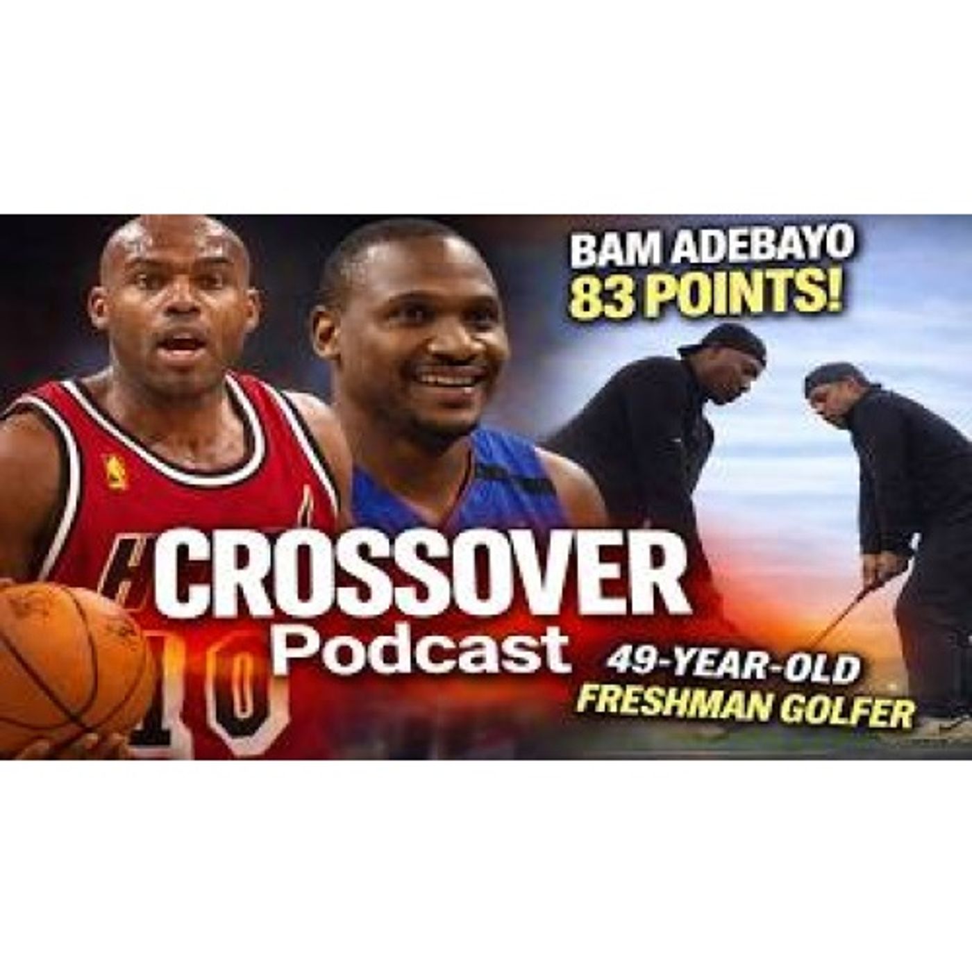 BAM SCORES 83__ + NBA MVP Race (Tim Hardaway & Lindsey Hunter) - 49 yo Freshman Golfer joins us_ episode artwork