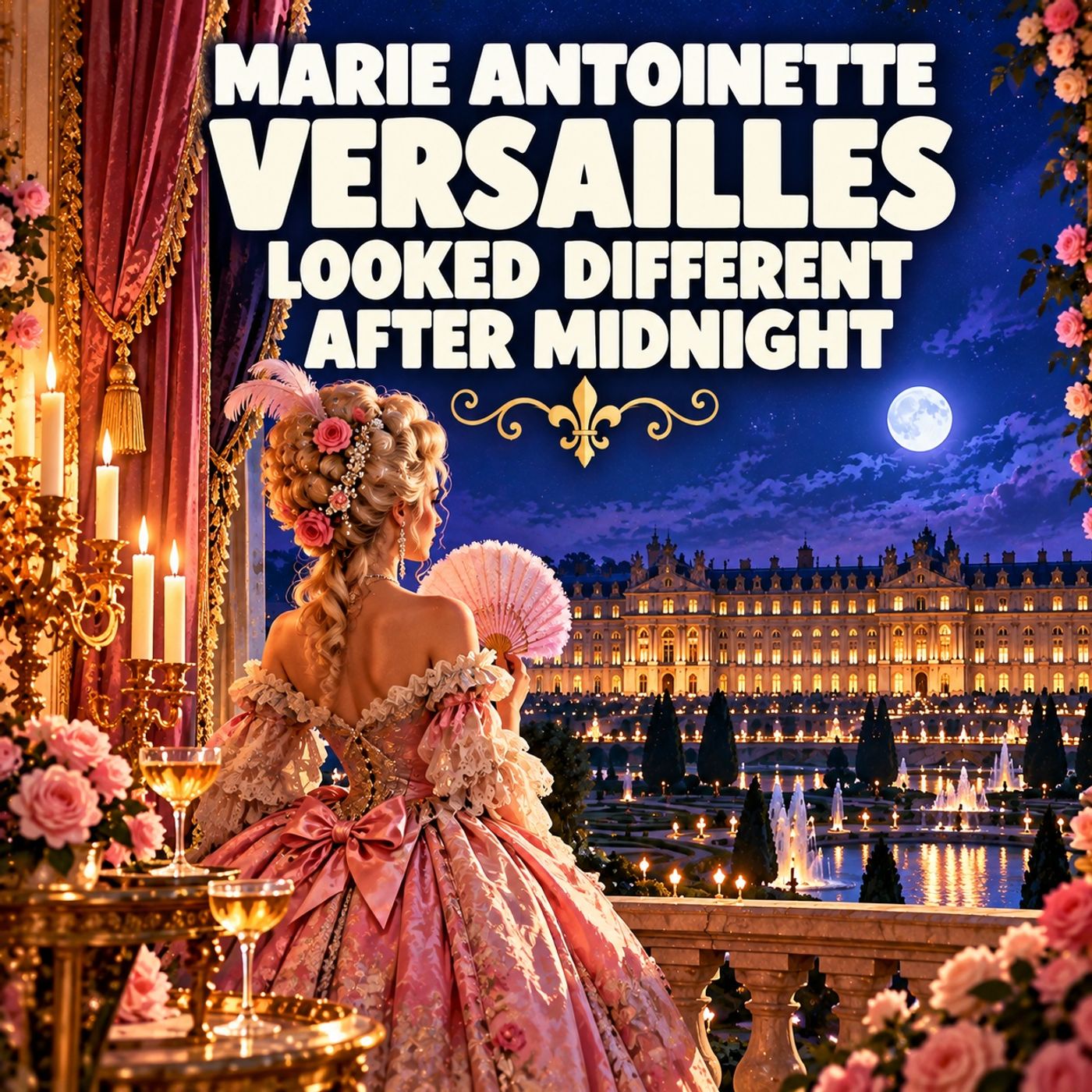 Versailles looked different after midnight: A Tale of Marie Antoinette