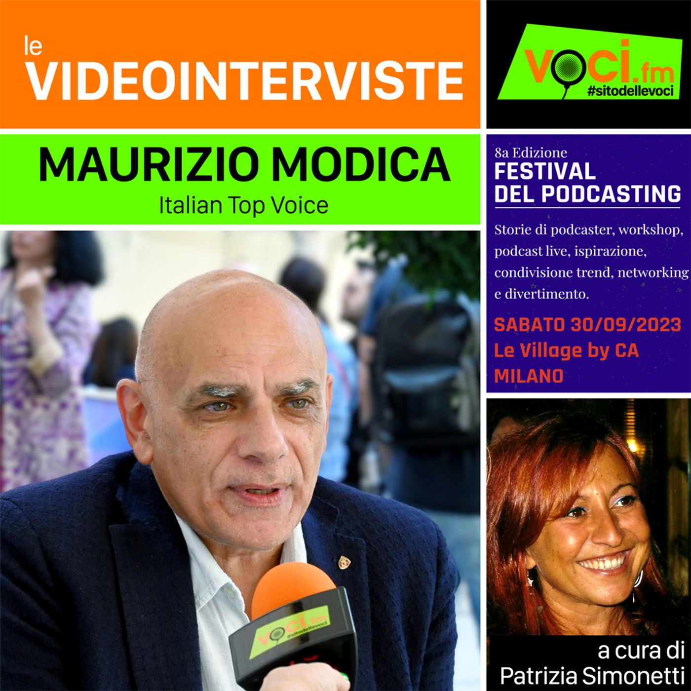 Podcast e Radio: MAURIZIO MODICA su VOCI.fm - clicca play e ascolta l'intervista episode artwork