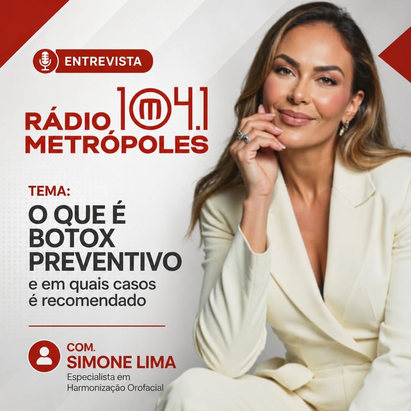 RÁDIO METRÓPOLES: O QUE É BOTOX PREVENTIVO E EM QUAIS CASOS É RECOMENDADO? episode artwork