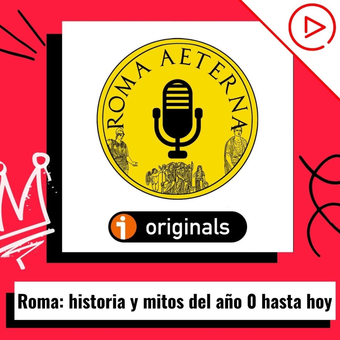 ¡Un viaje único por la historia y mitos de Roma! - Con Iban Martín de "Roma Aeterna" - Episodio exclusivo para mecenas episode artwork