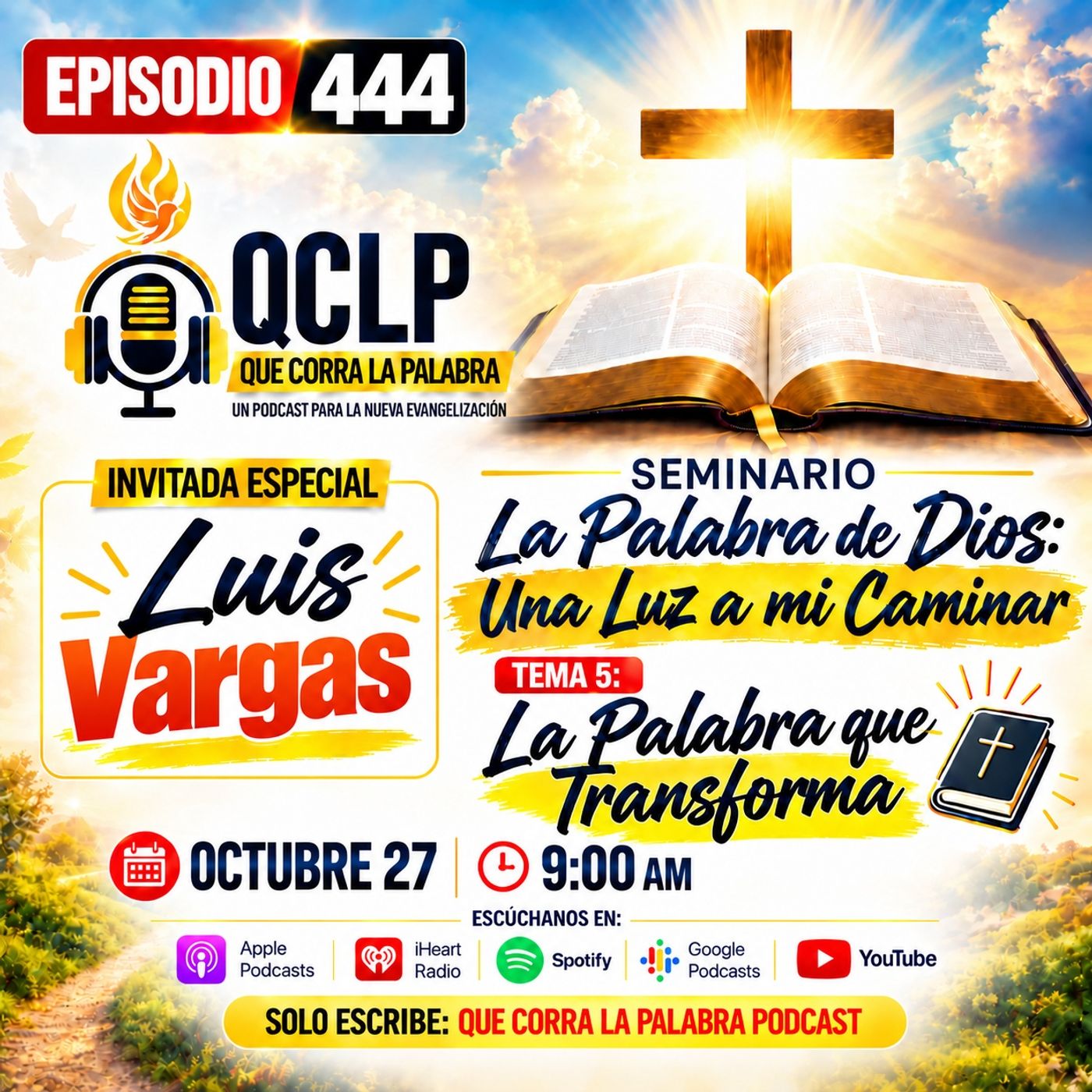 Portada de Que corra la Palabra