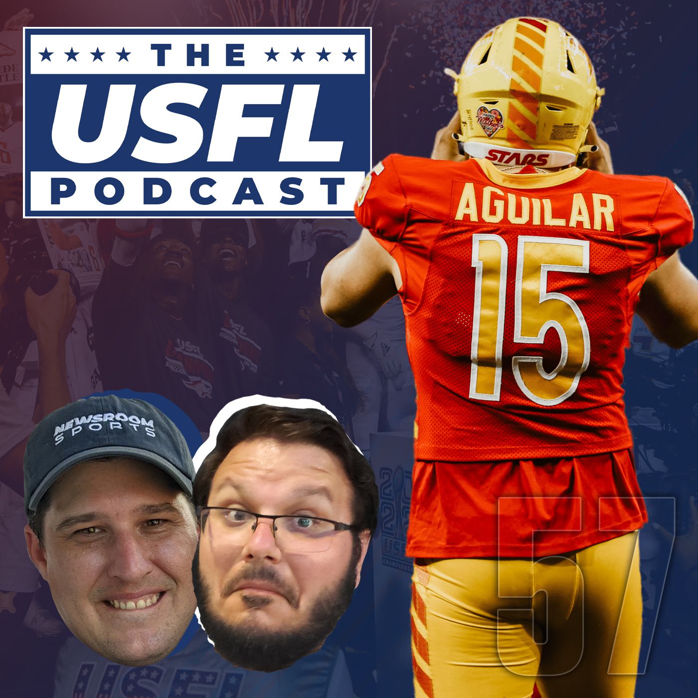 USFL Mid-Season Review, Talking w/ Luis Aguilar & more | USFL Podcast #57 episode artwork