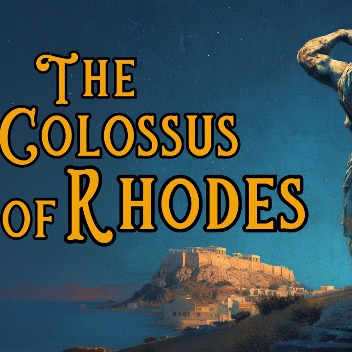 😴 Close Your Eyes_ The Story Will Do the Rest_ _The Colossus of Rhodes_ - Story with WAVE Sounds