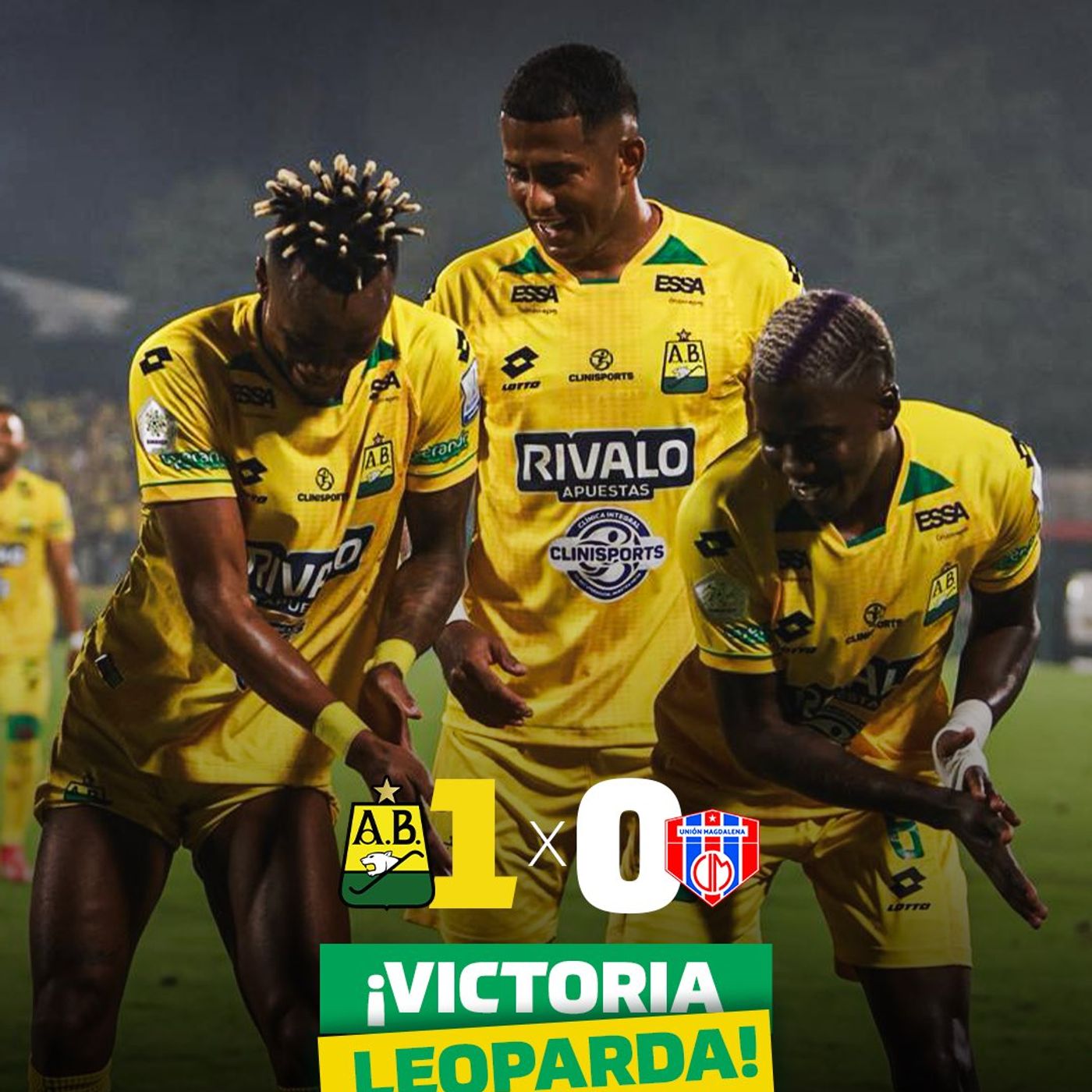 Corazón leopardo. Victoria ajustada ante Unión en casa, 1-0.