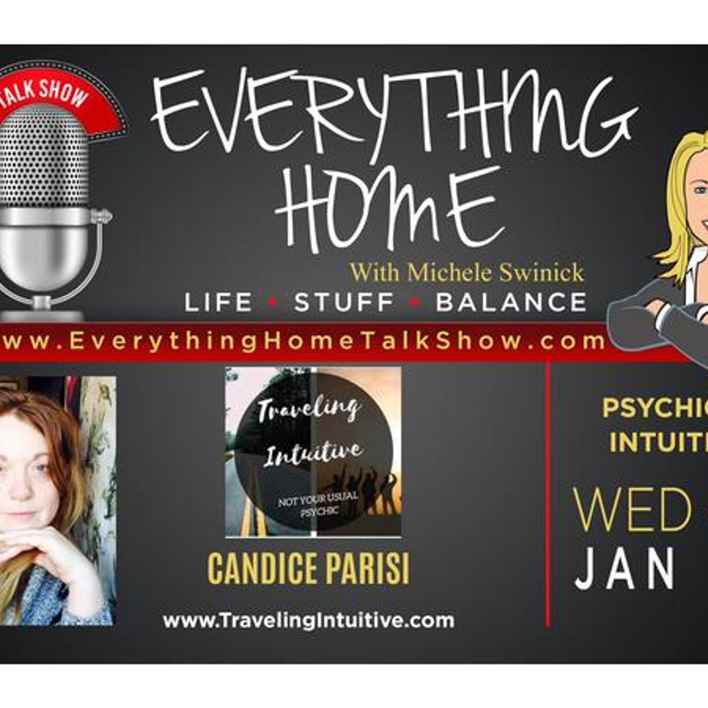 JAN 16: A Behind The Scenes Conversation With The Traveling Intuitive & Psychic episode artwork