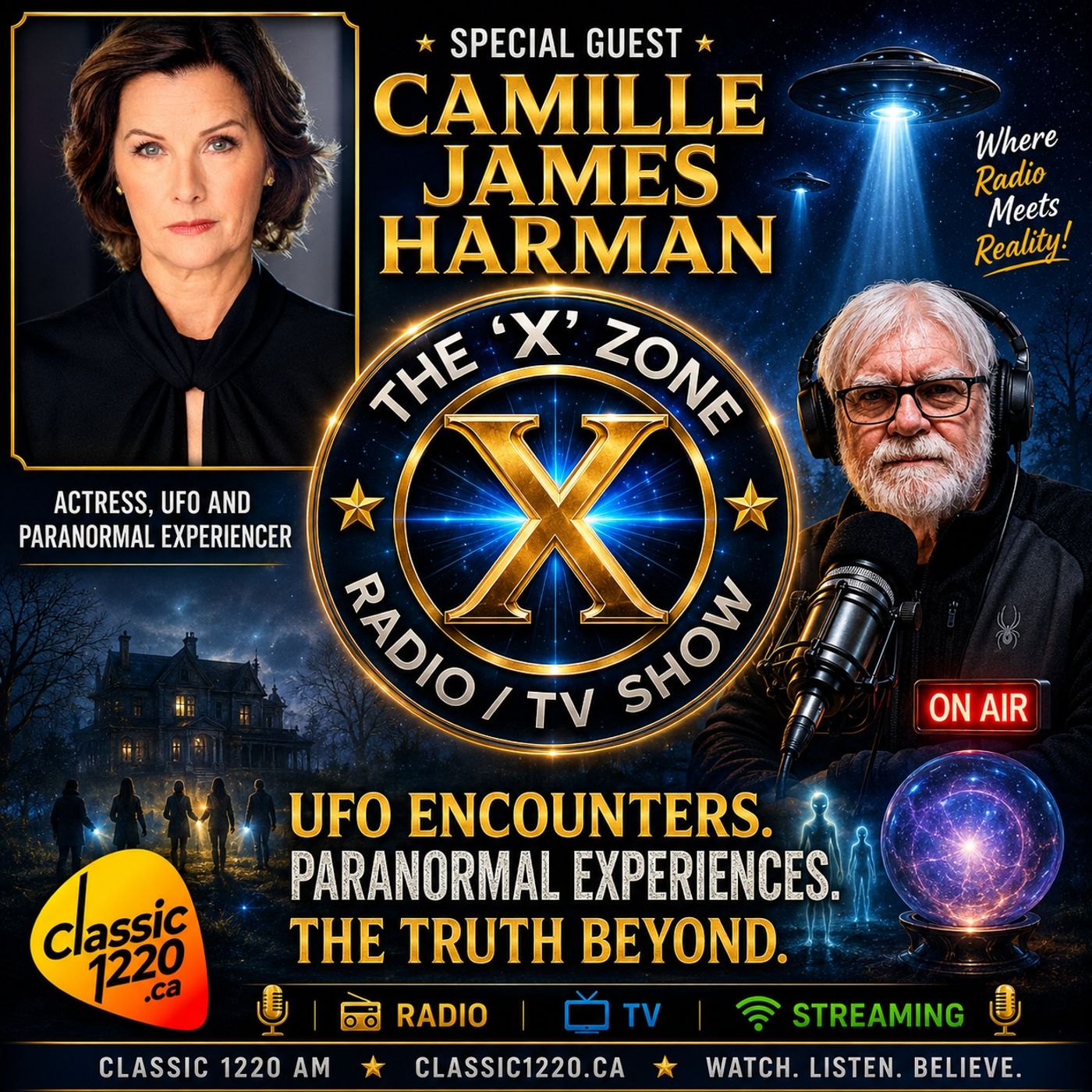 CAMILLE JAMES HARMAN - Actress, UFO and Paranormal Experiencer