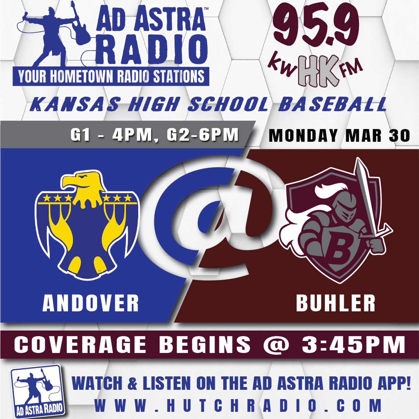 Circle Thunderbirds at Buhler Crusaders High School Baseball (Game 2-March 30, 2026) episode artwork