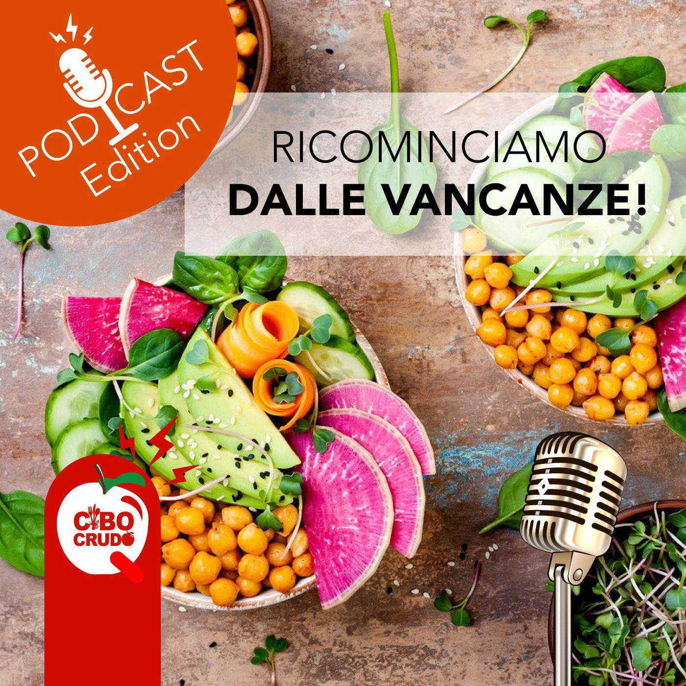 QuarantaDueGradi il podcast di CiboCrudo