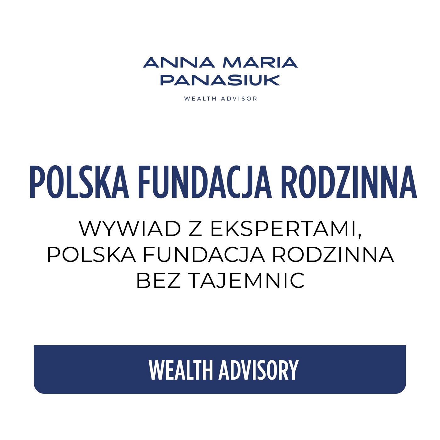 Wealth Advisory -AMP