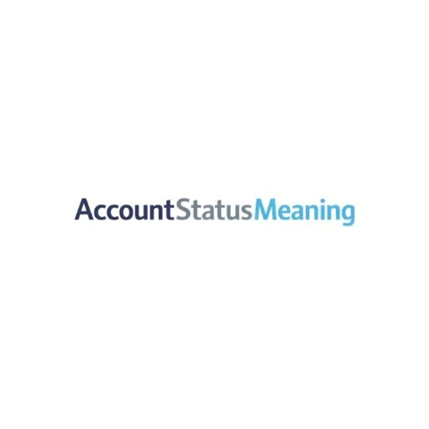 Account Status Meaning cover art