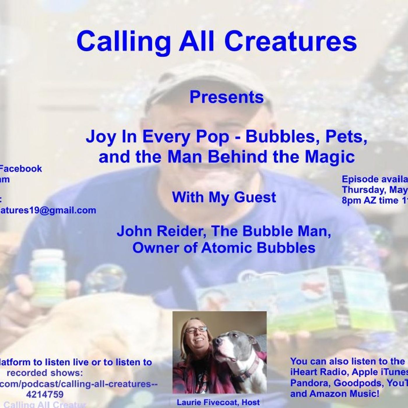 Calling All Creatures Presents Joy In Every Pop - Bubbles, Pets, and the Man Behind the Magic