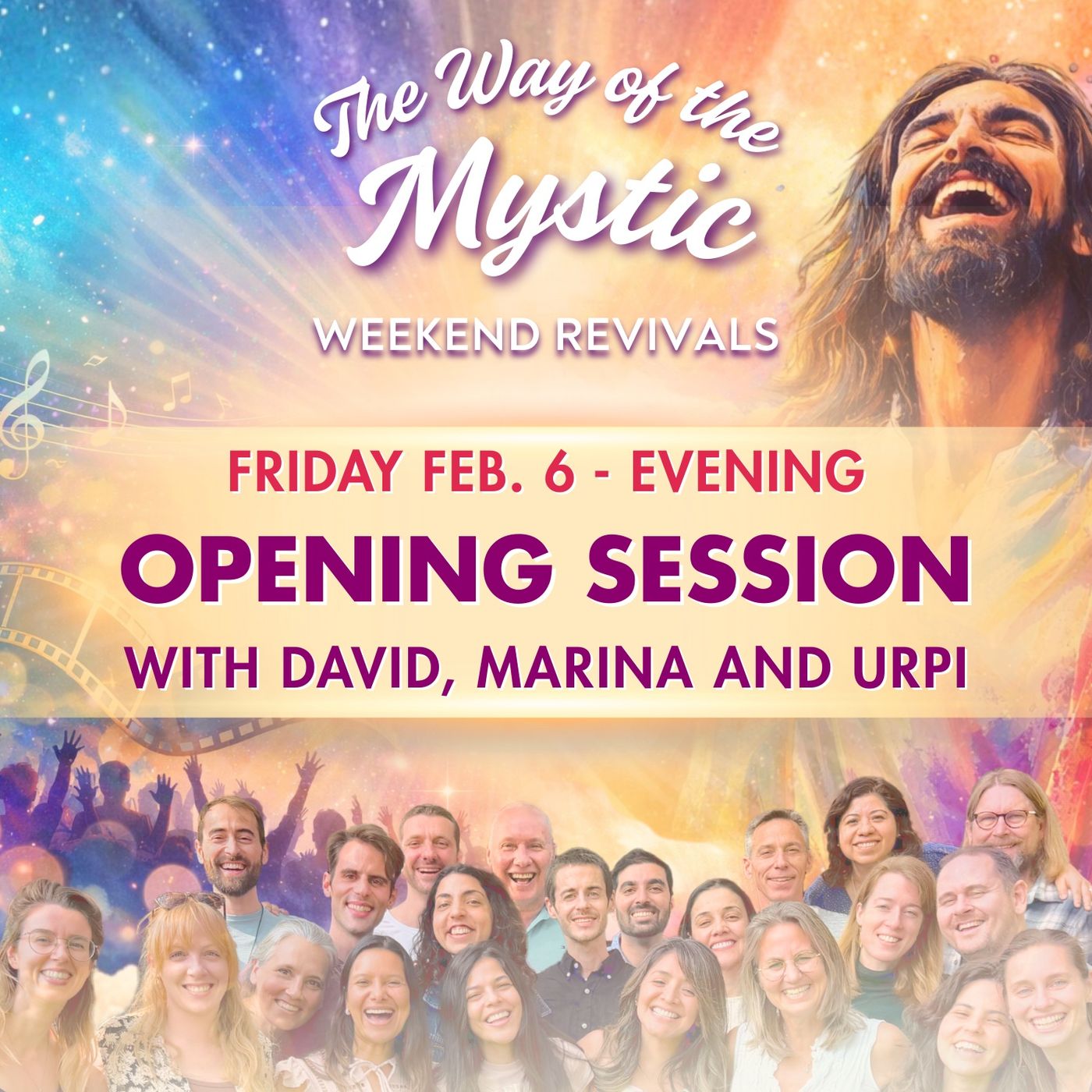 Purposeful Collaboration in the Way of the Mystic - Opening Session - with David, Marina and Urpi