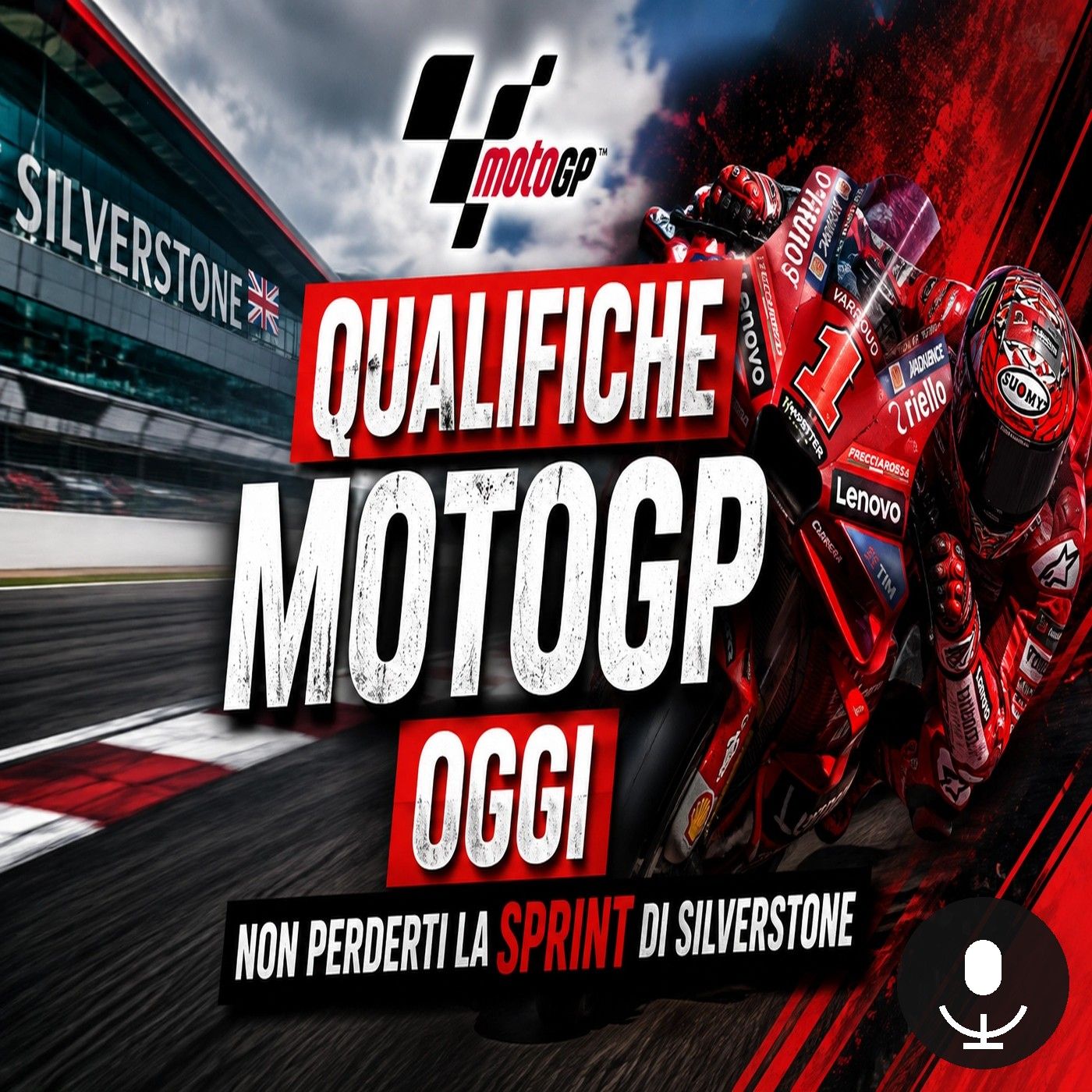 Qualifiche MotoGP oggi, Silverstone apre la caccia al titolo episode artwork