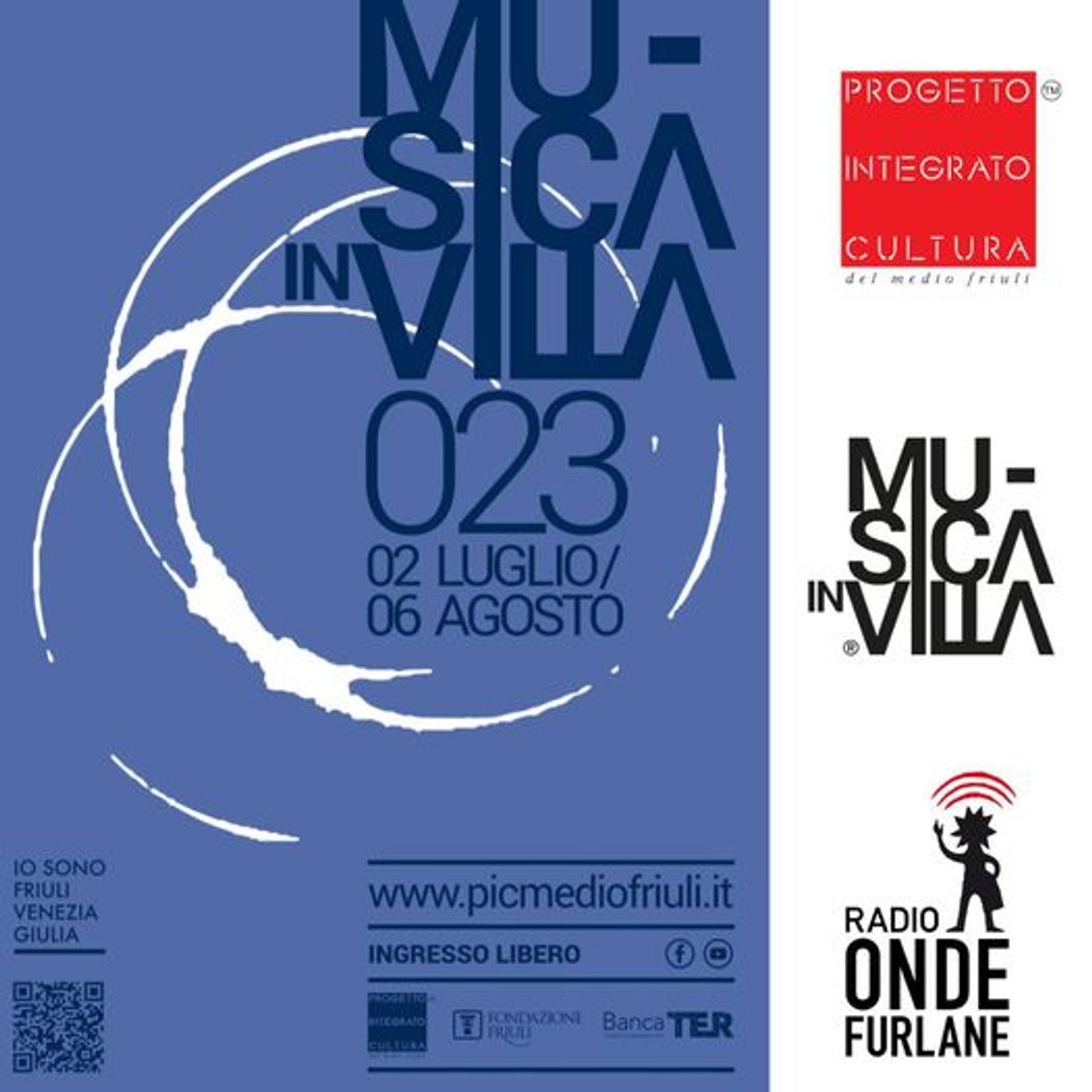 Musica in Villa 2023 in radio e in rêt