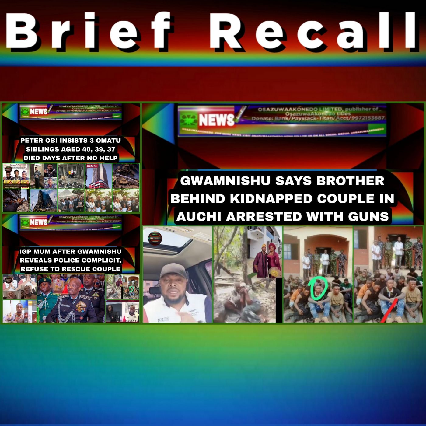 NewsBriefRecall @6pm 19-1 episode artwork