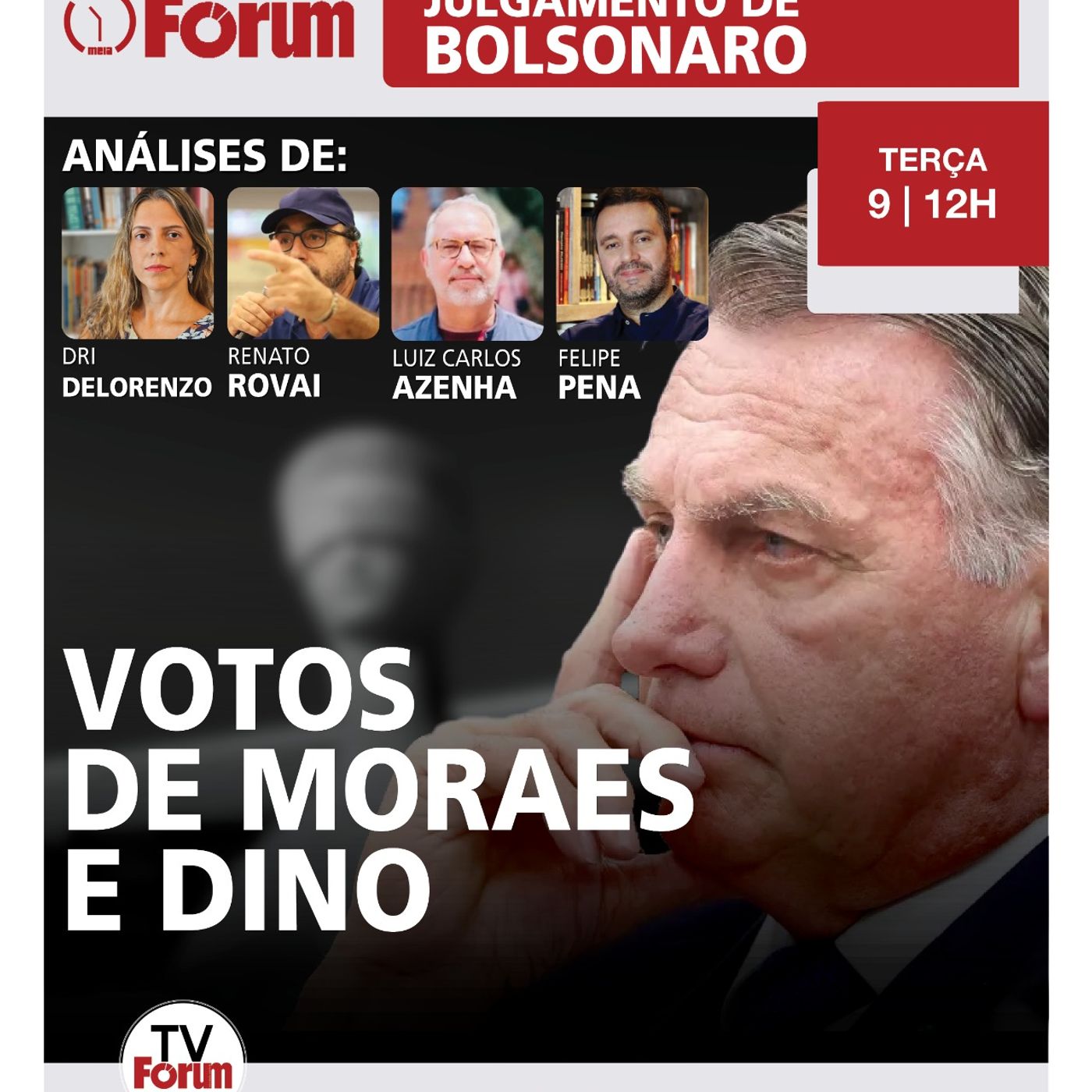 FLÁVIO DINO VOTA AGORA | AO VIVO: Julgamento de Bolsonaro no STF