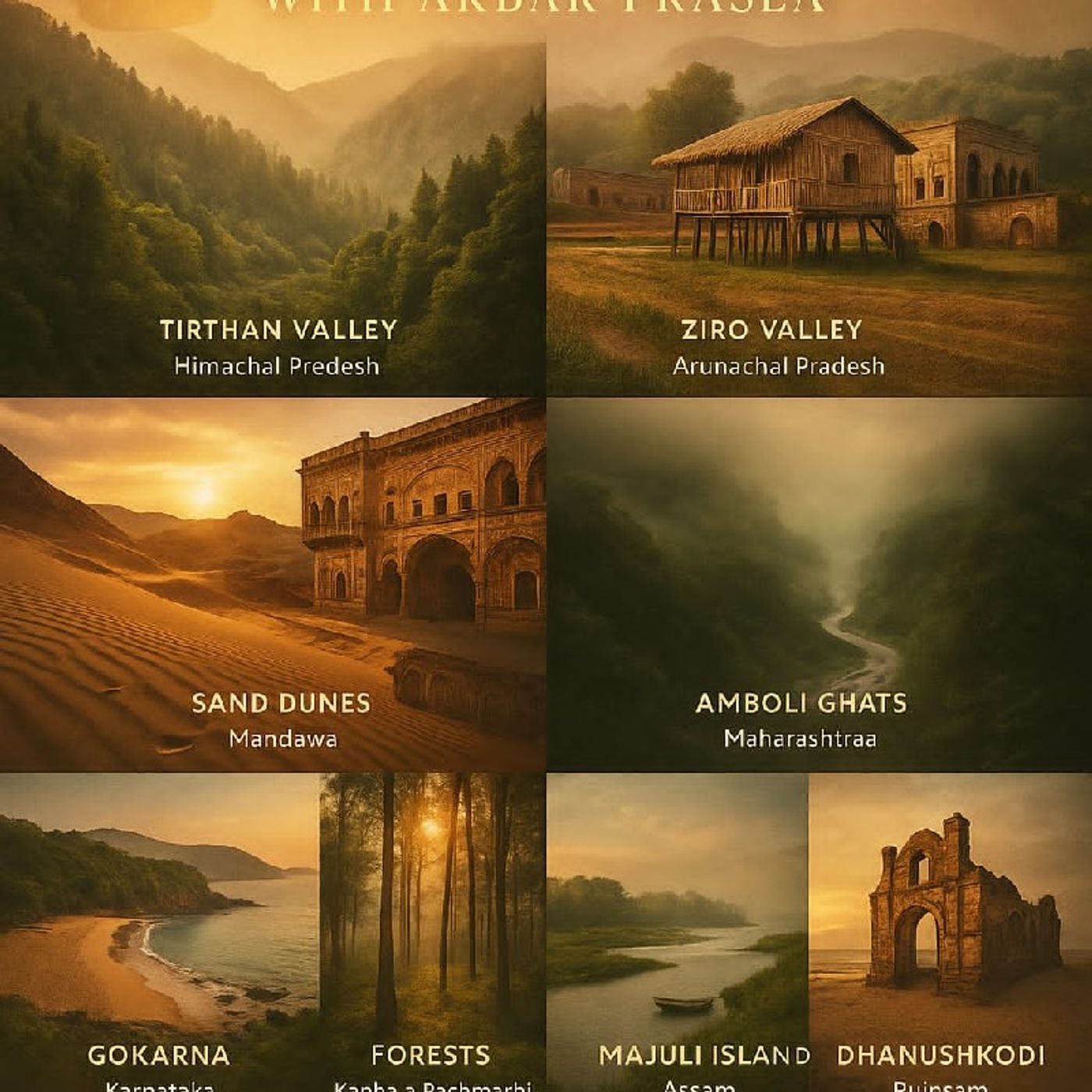 Episode #6 – Hidden Travel Gems in India: Beyond the Usual Episode #6 – Hidden Travel Gems in India: Beyond the Usual