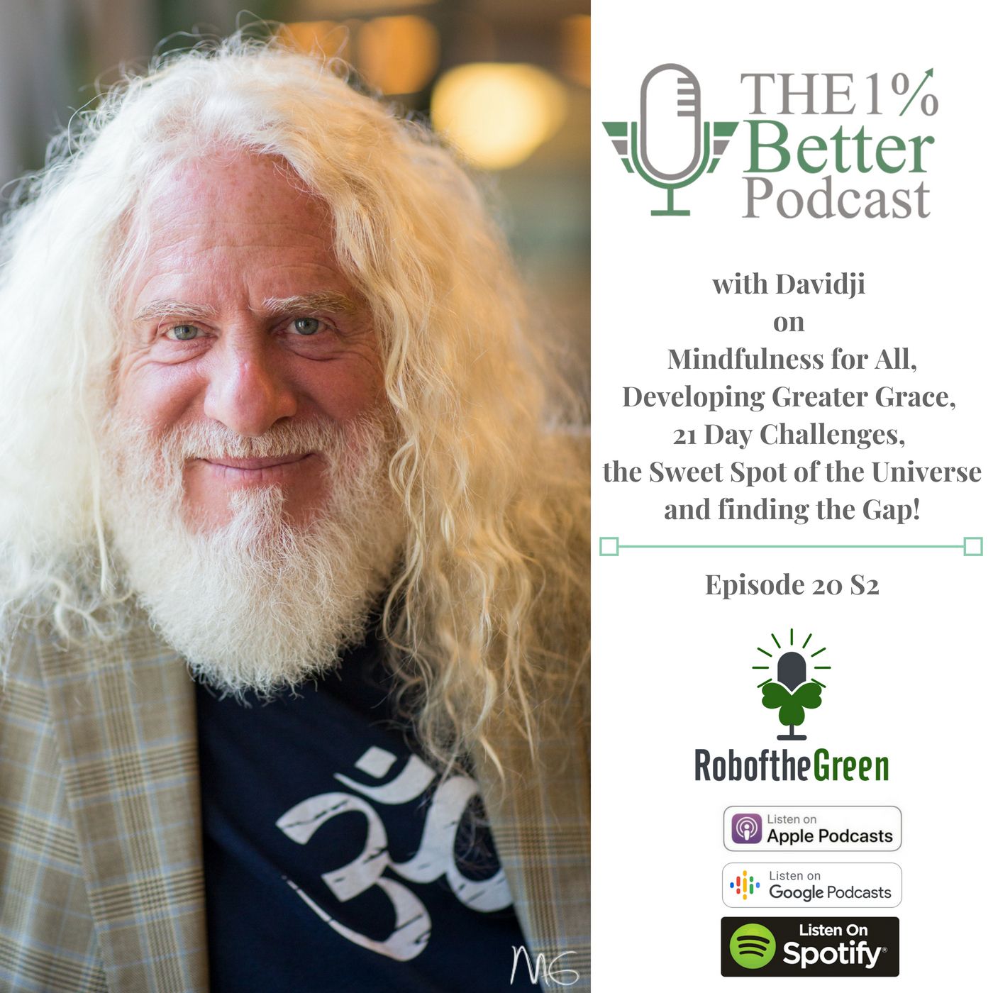 Davidji - Journeying, Finding Greater Grace & Stillness, and 21 Day Challenges - EP076 episode artwork