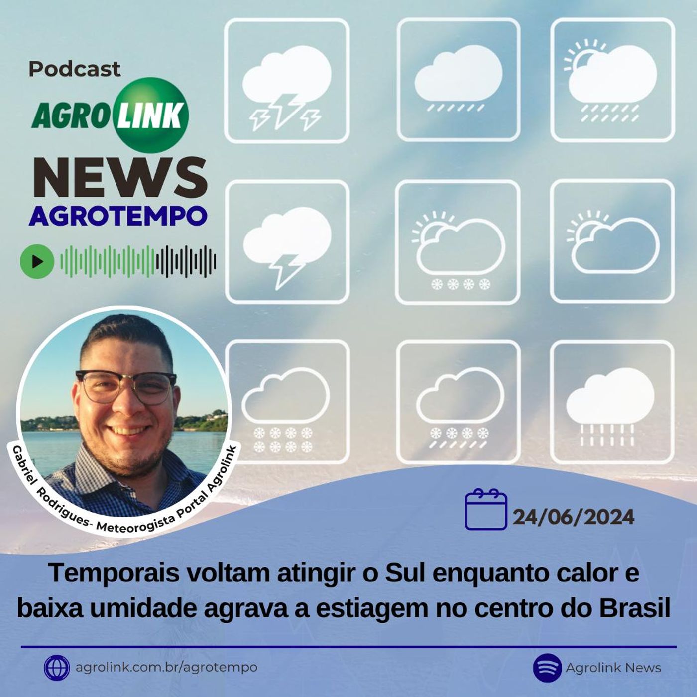 Agrotempo: previsões meteorológicas