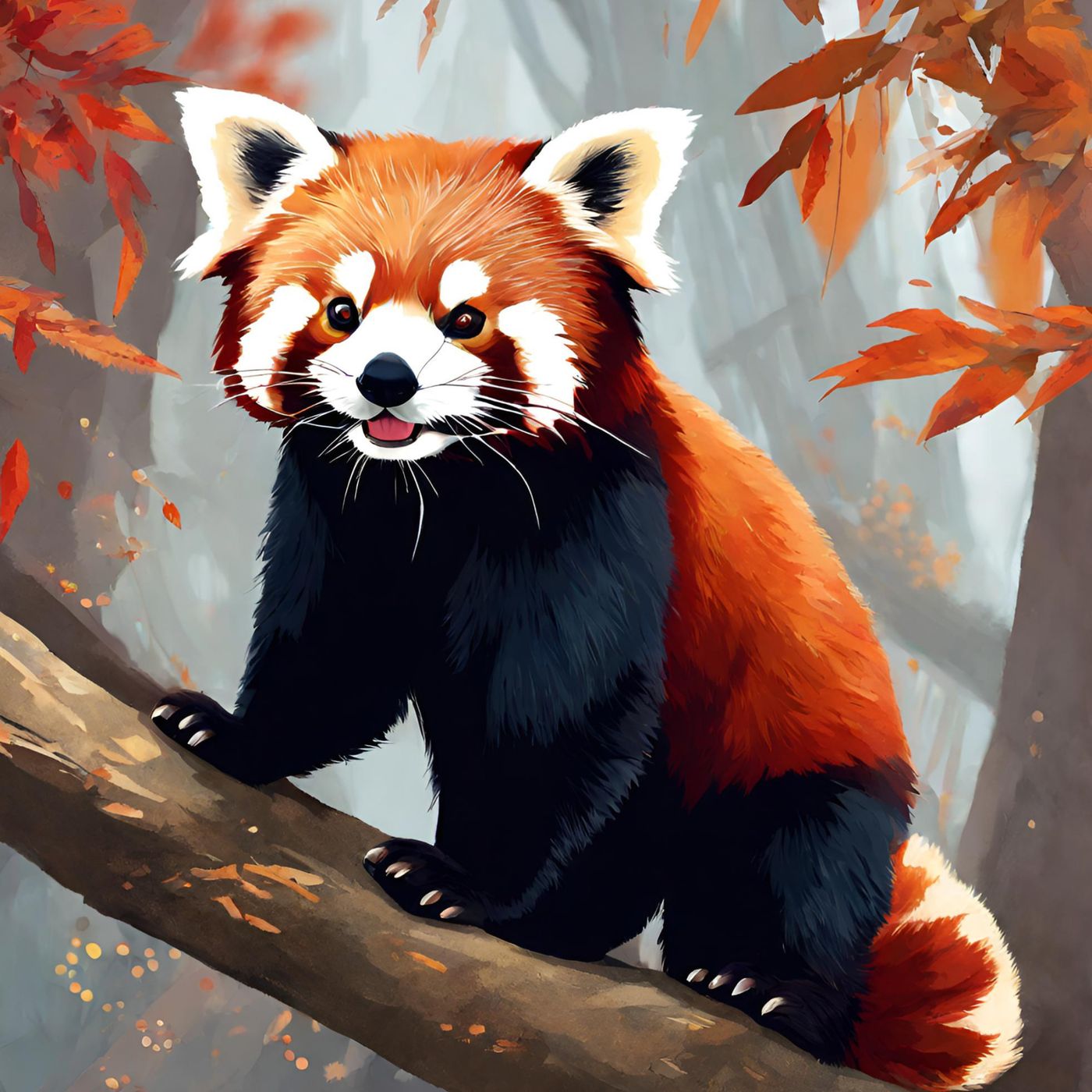 Aventuras de Rogelio el oso panda rojo