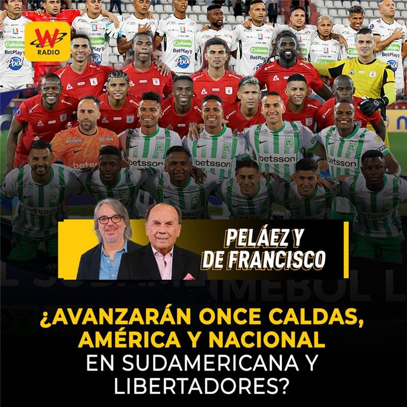 ¿Avanzarán Once Caldas, América y Nacional en Sudamericana y Libertadores? episode artwork
