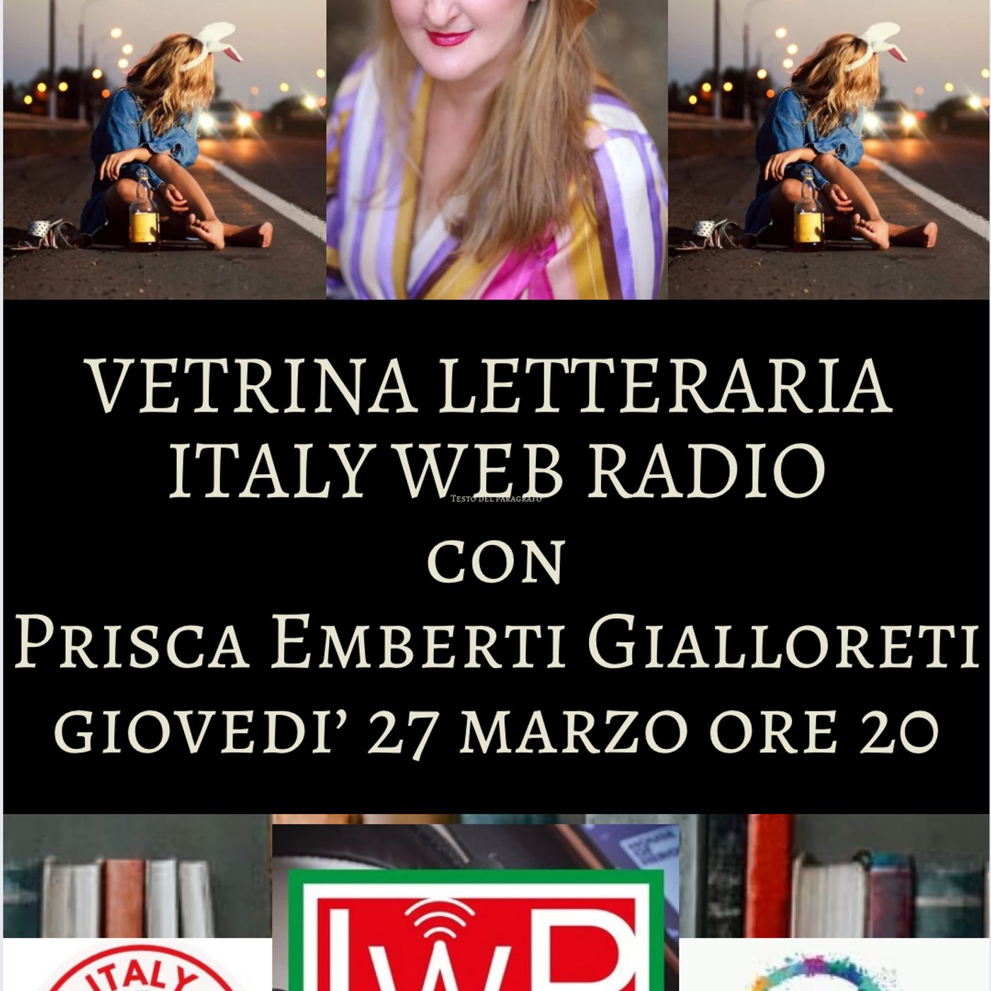 VETRINA LETTERARIA CON PRISCA EMBERTI GIALLORETI