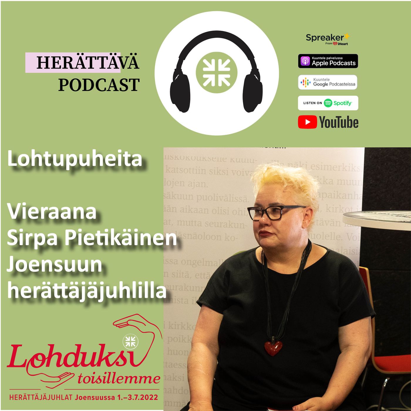 Europarlamentin jäsen Sirpa Pietikäinen Körttiradiossa la 2.7.2022
